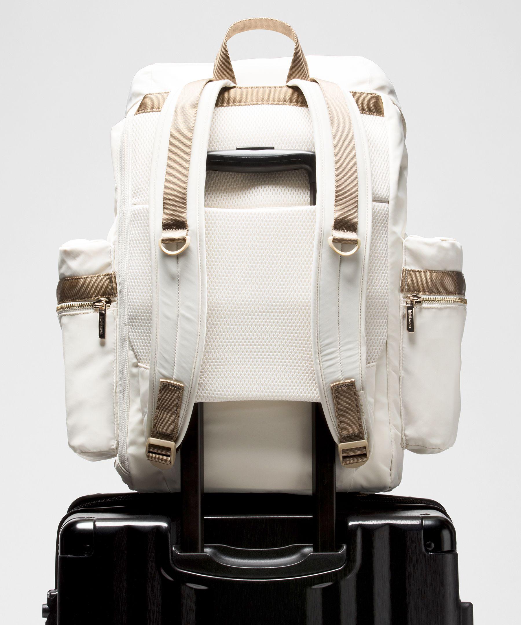 lululemon go lightly backpack white Alva Bag Meet The Rebel Drawstring Tote Bag Go Lightly Backpack*Mini, BLACK |