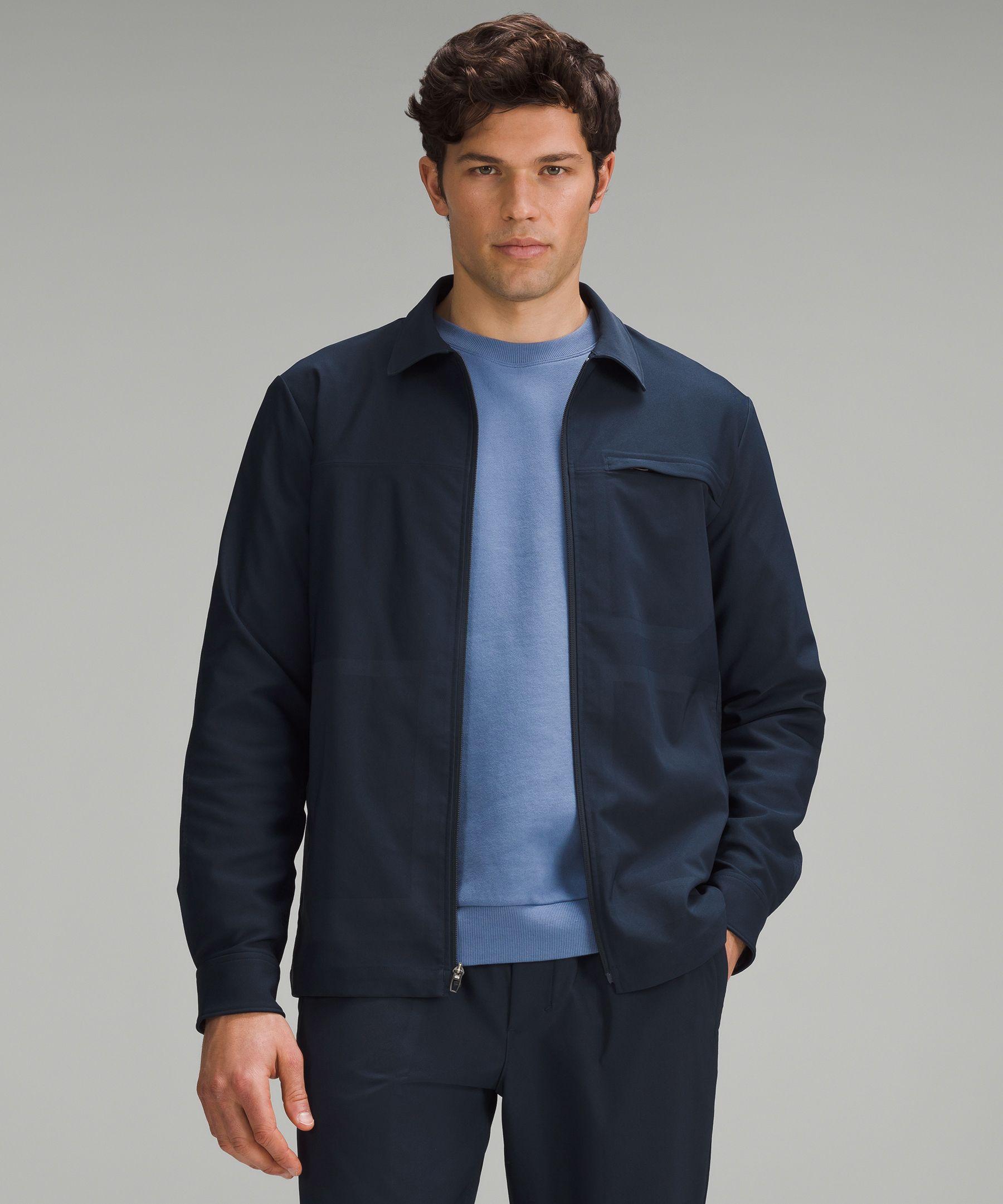 lululemon Engineered Tech woven Overshirt in Blue for Men Lyst