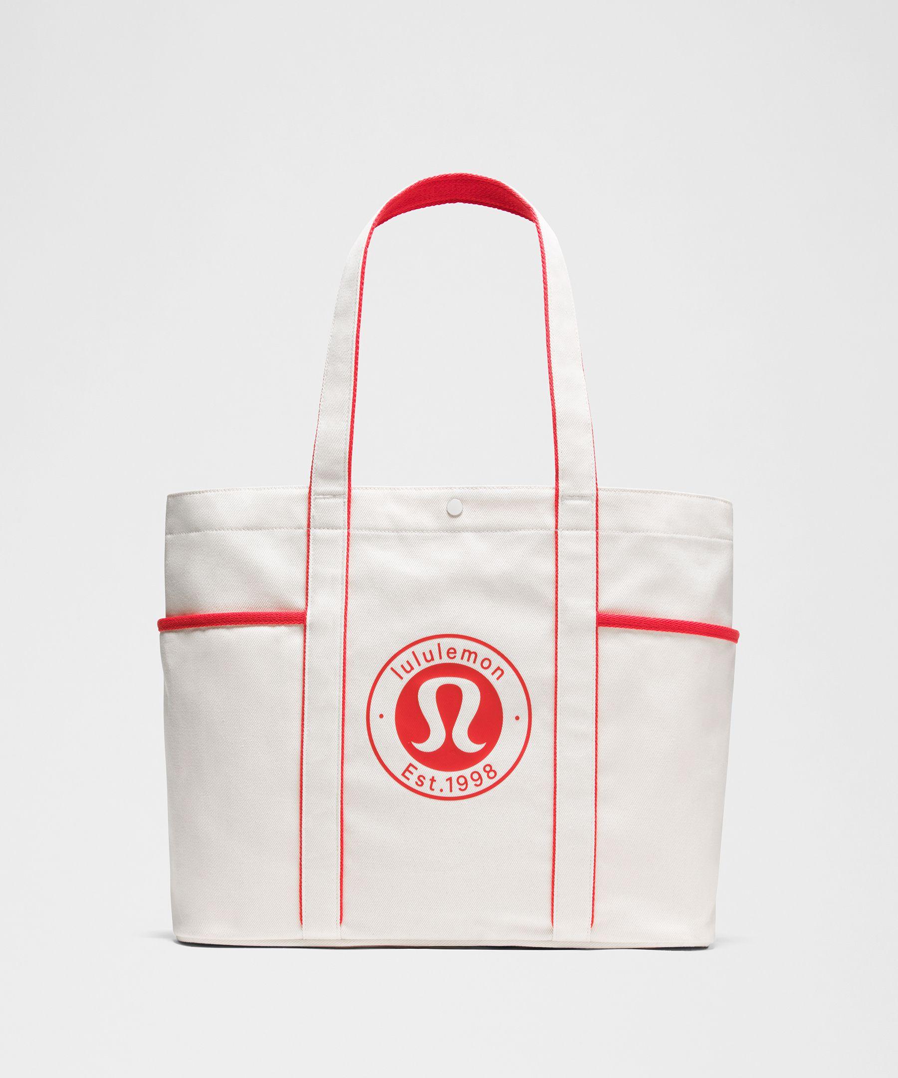 lululemon Daily Multi-Pocket Canvas Tote Bag 20L in White | Lyst lululemon Daily Multi-Pocket Canvas Tote Bag 20L in White | Lyst