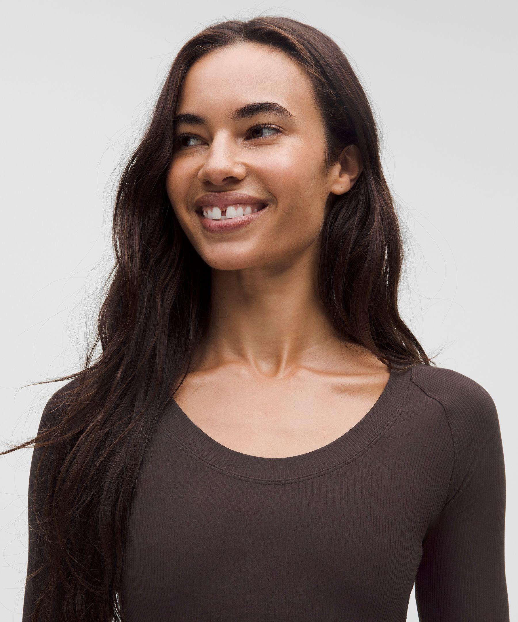 chinese dress ladies Wool Sweater Lululemon Merino Wool-Blend Ribbed Long Wrap Sweater - Cayenne main image 0