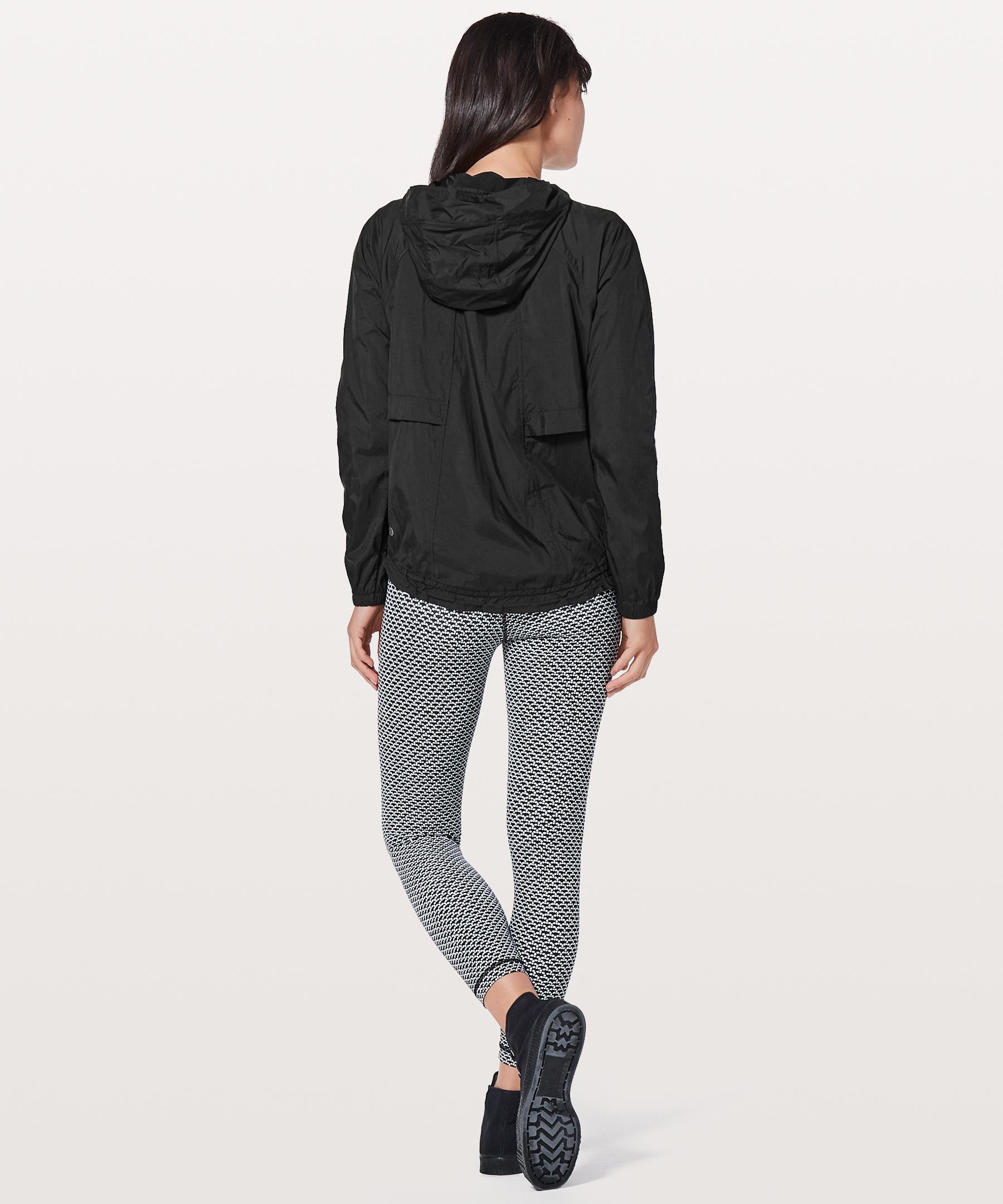 lululemon hooded light jacket