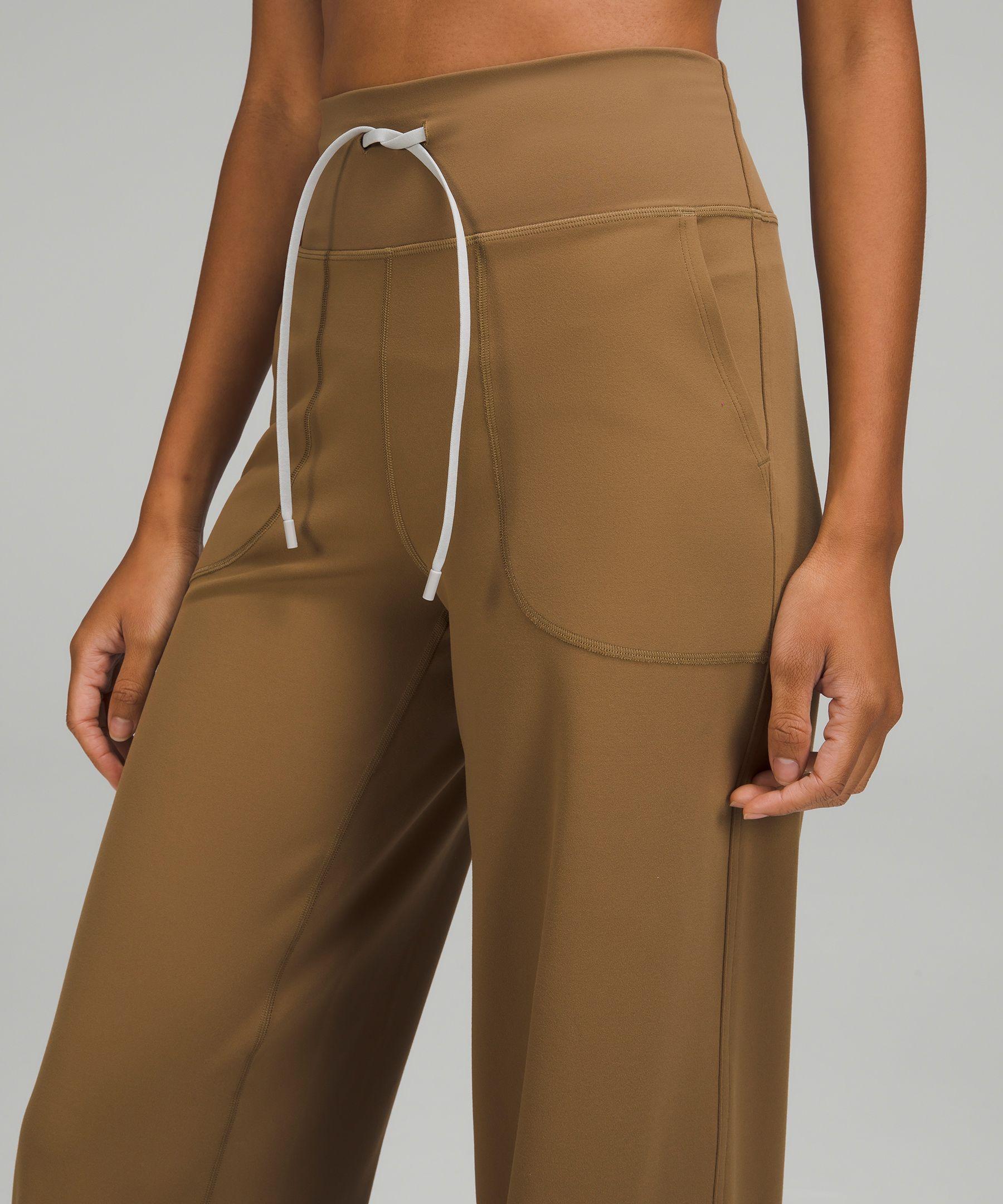lululemon athletica Throwback Still Pant in Natural