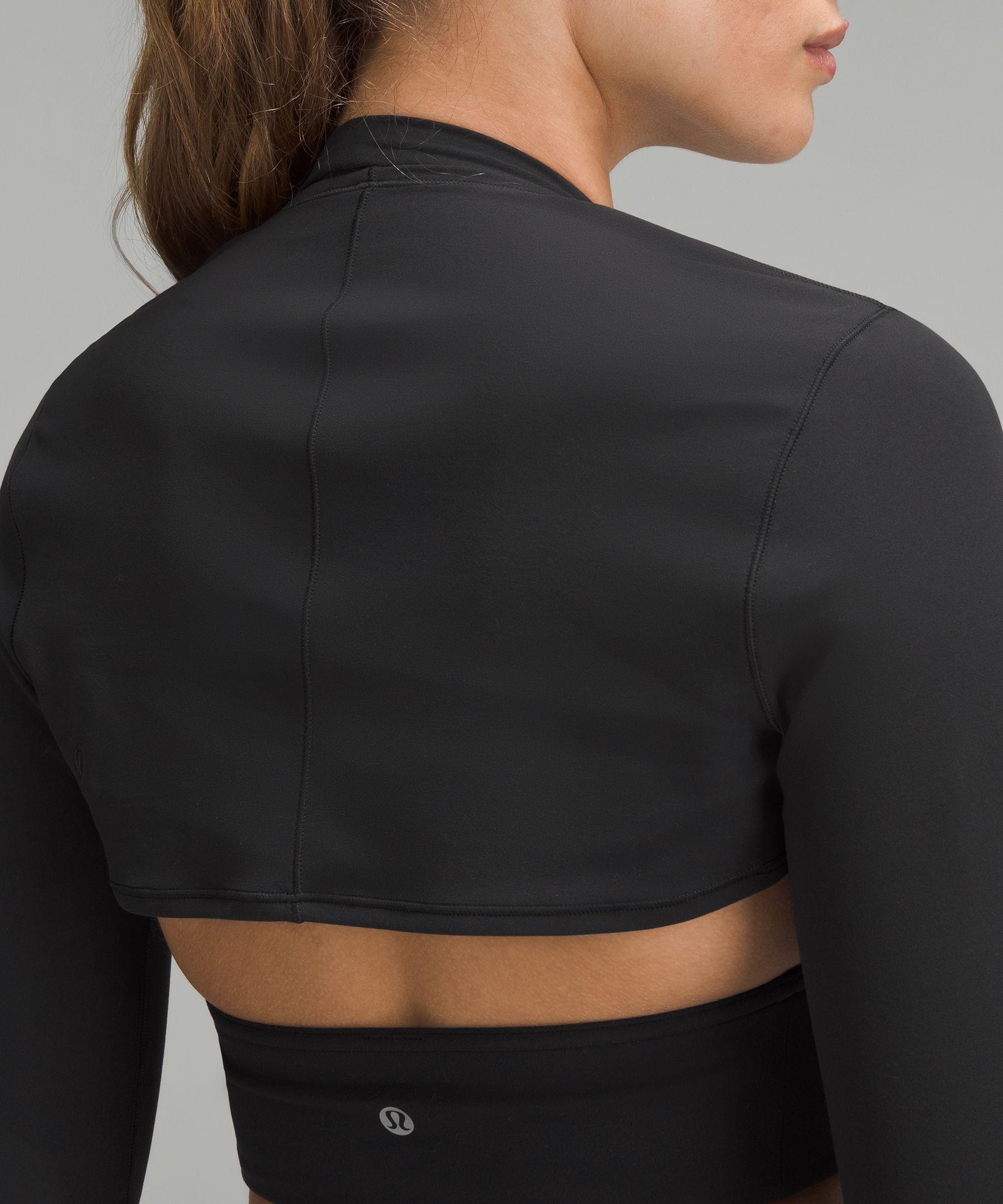 lululemon – Nulu Long-Sleeve Yoga Shrug – – Size 18 in Black