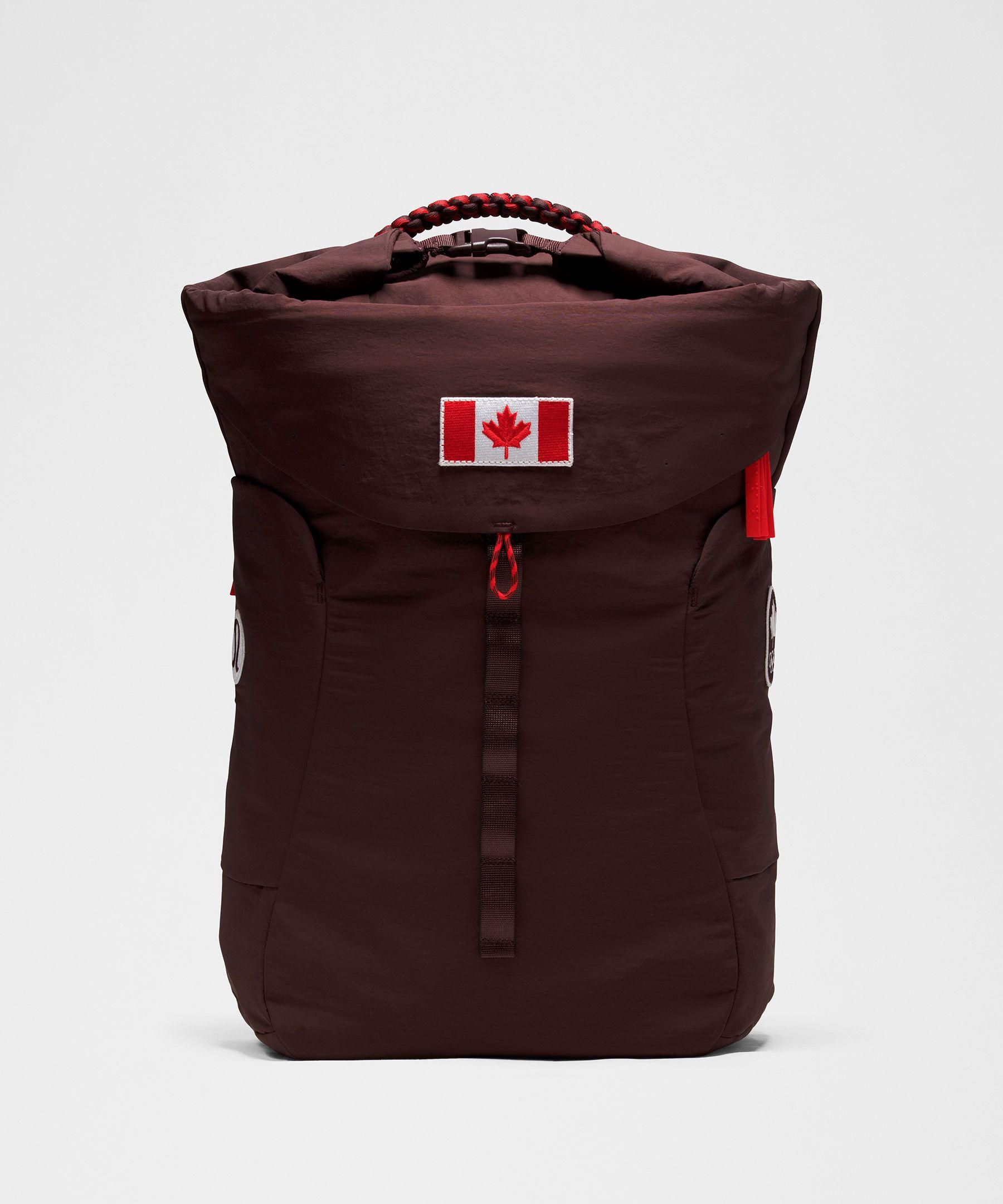 lululemon backpack sale canada Athletica New Crew (Black): Clothing, Shoes & Jewelry repellent fabric lululemon Team Canada Rolltop Backpack