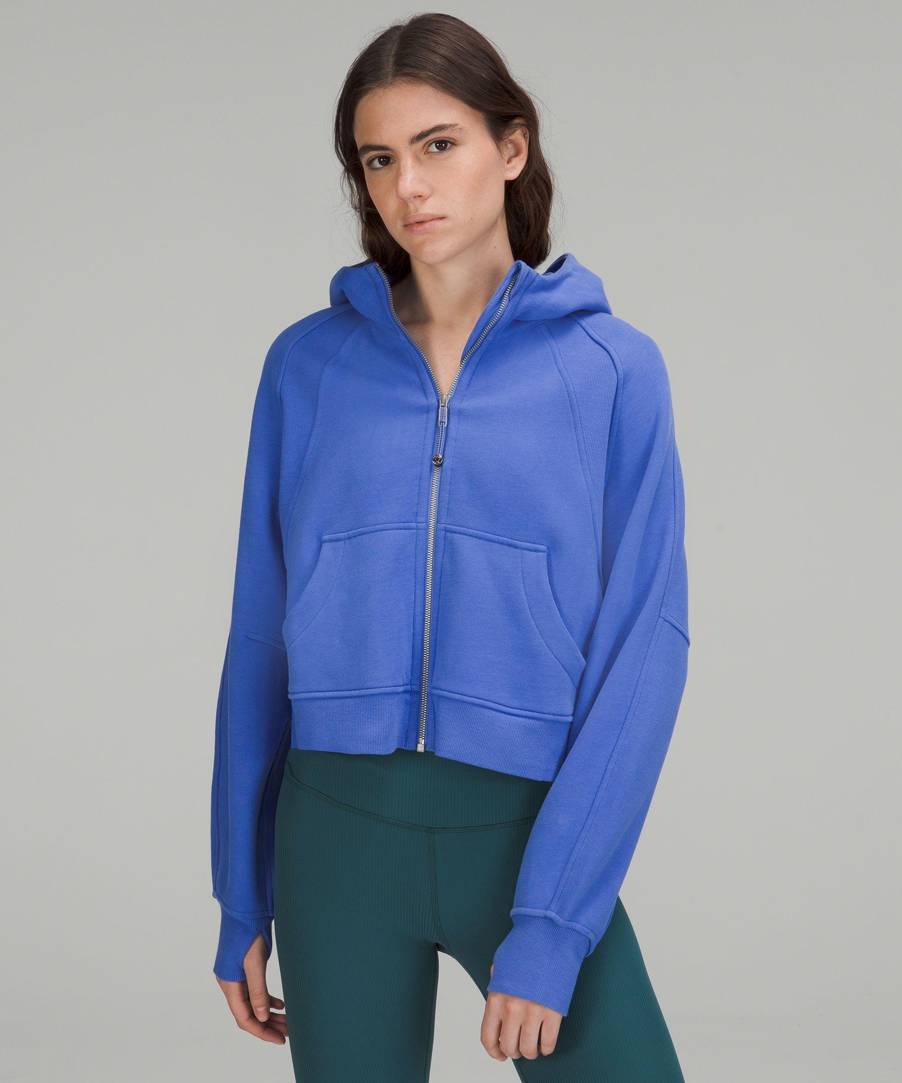 lululemon athletica Scuba Oversized Full Zip Hoodie in Blue | Lyst UK