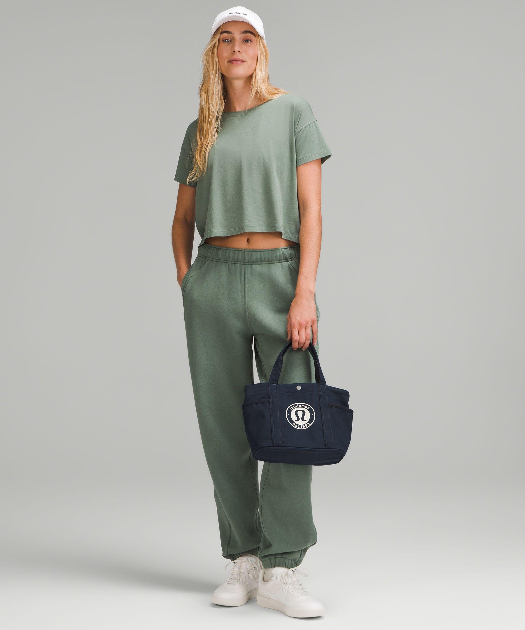 lululemon Daily Multi-Pocket Mini Canvas Tote Bag in Blue Lyst