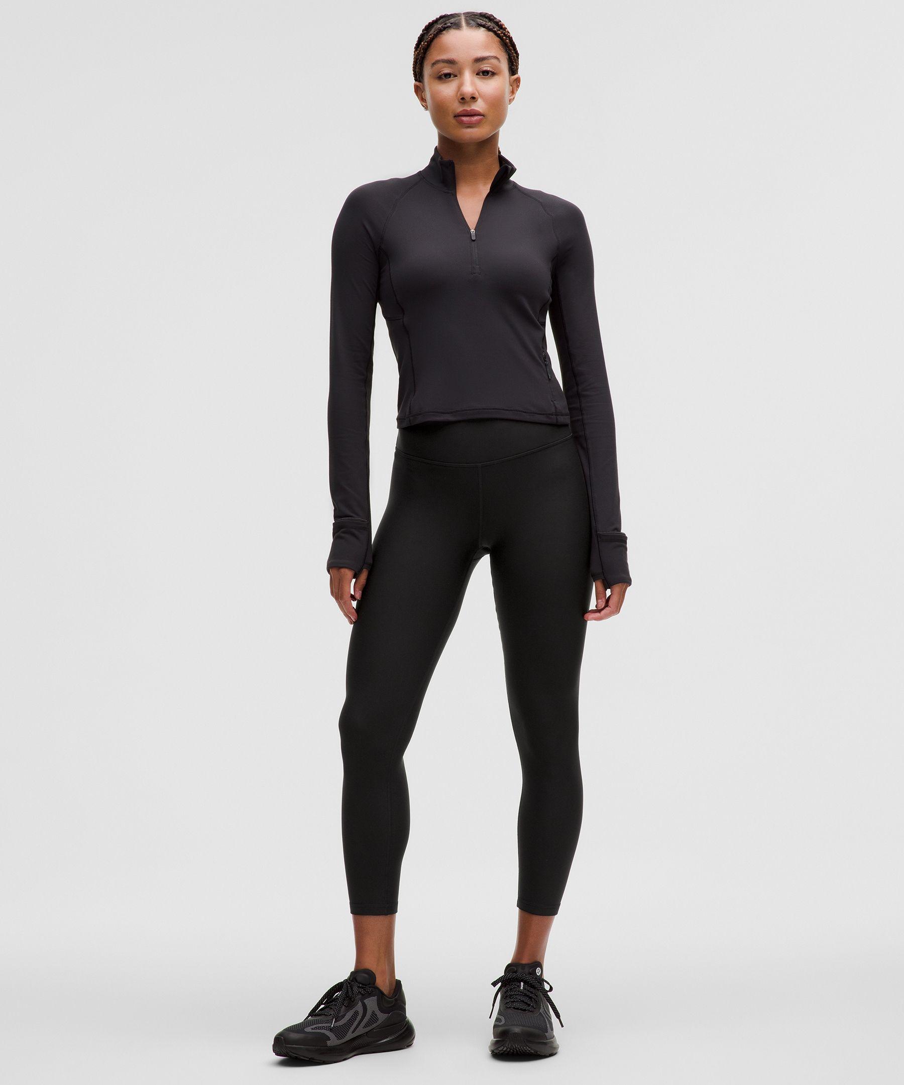 Lululemon athletica fleece leggings hotsell