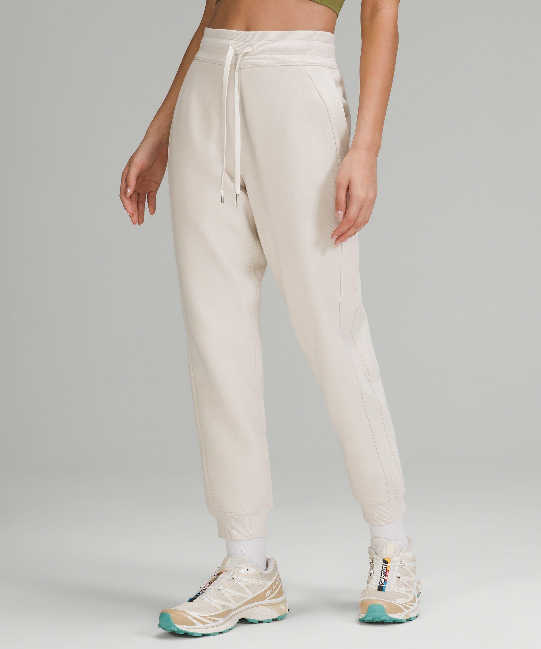 lululemon athletica Scuba High-rise Joggers 7/8 Length in White | Lyst