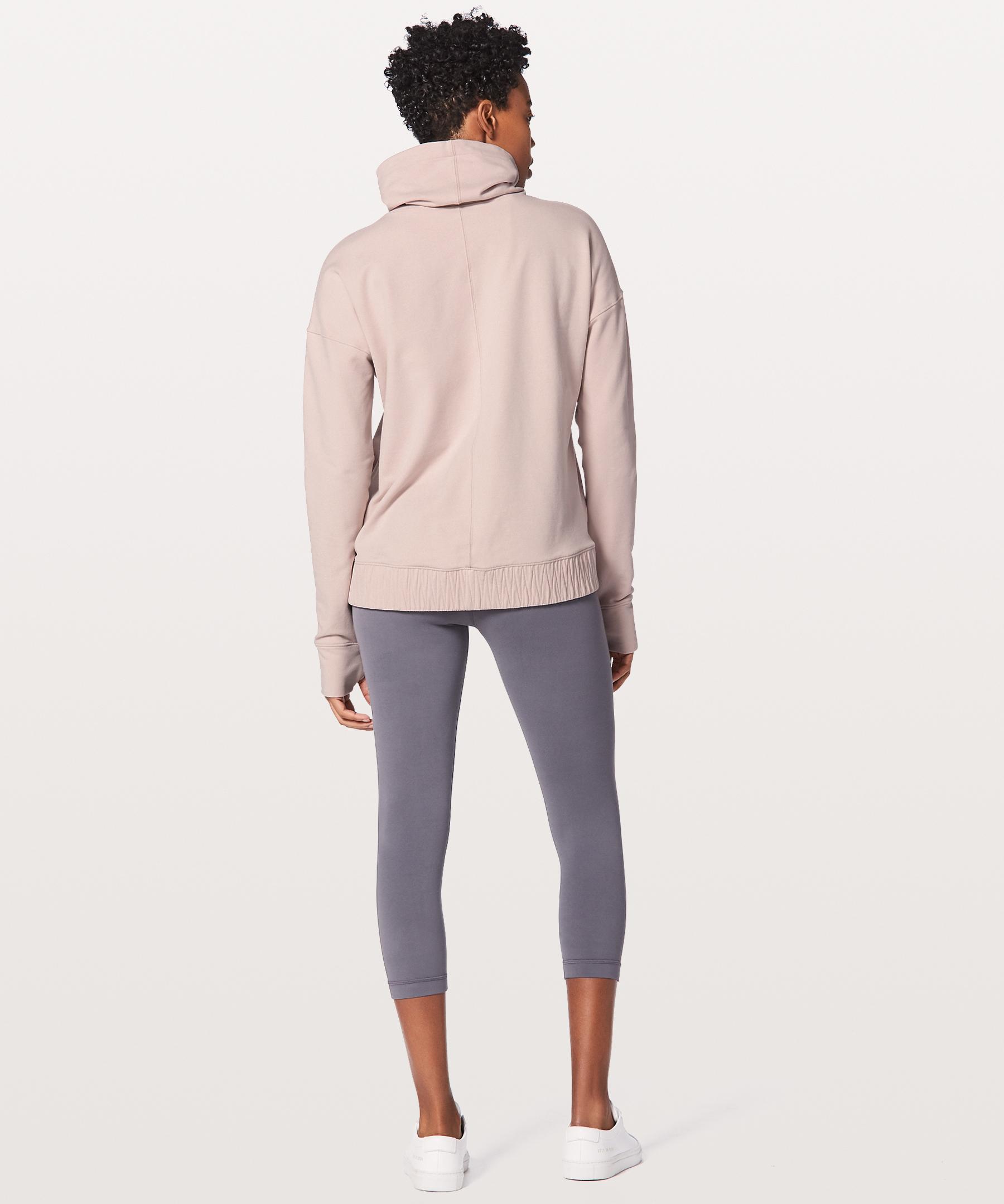 lululemon stress less pullover