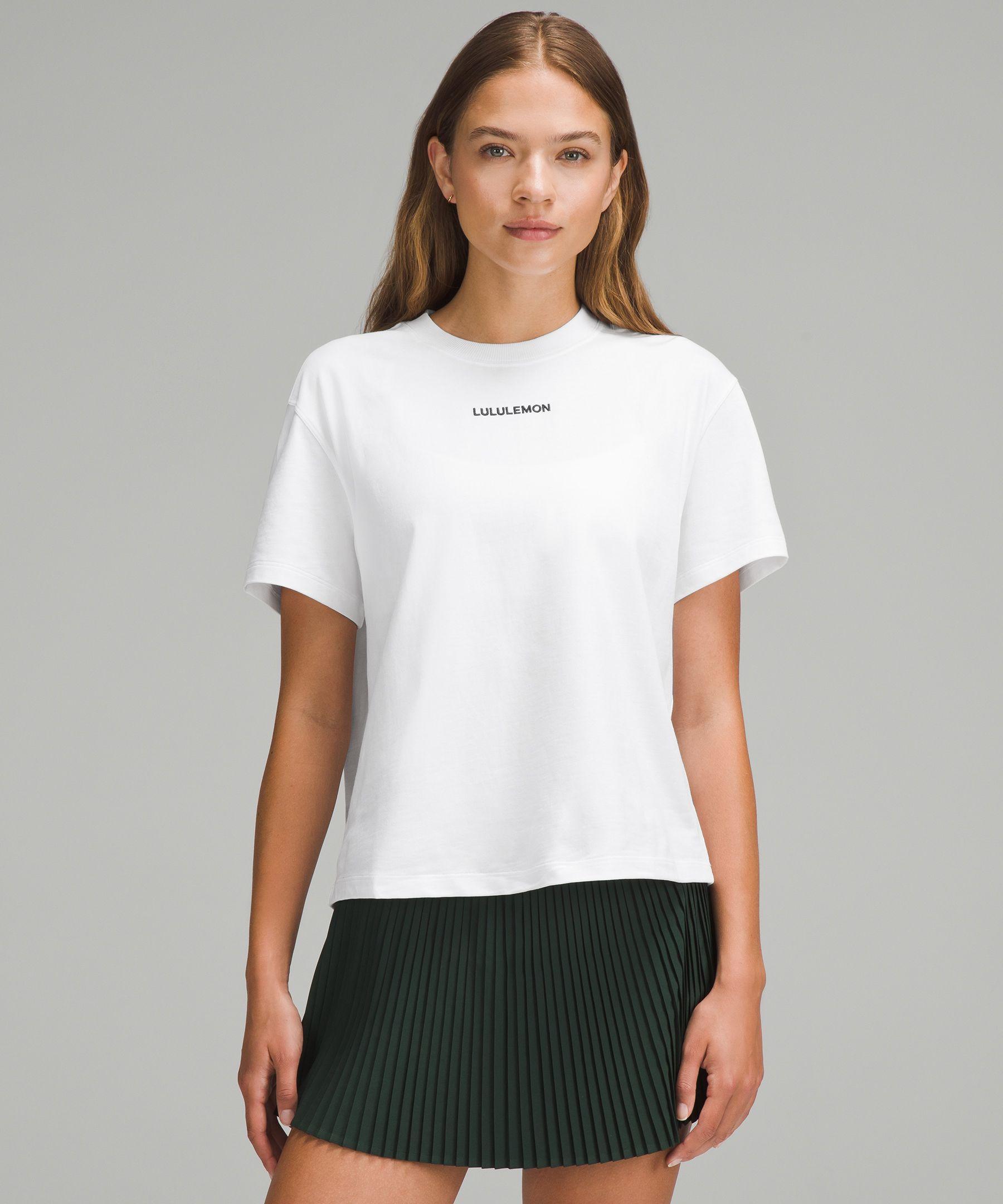 lululemon Relaxed-Fit Cotton Jersey T-Shirt in White | Lyst