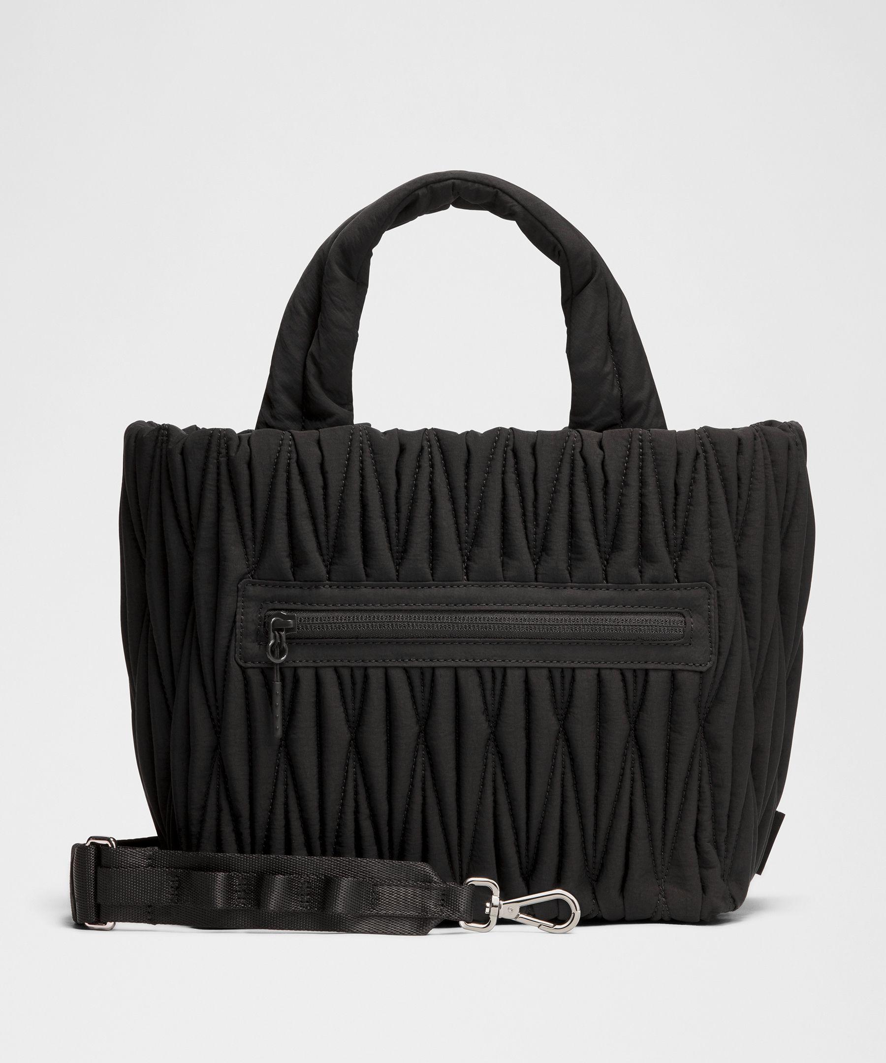 lululemon Diamond Quilt Tote Bag Mini 5L in Black | Lyst