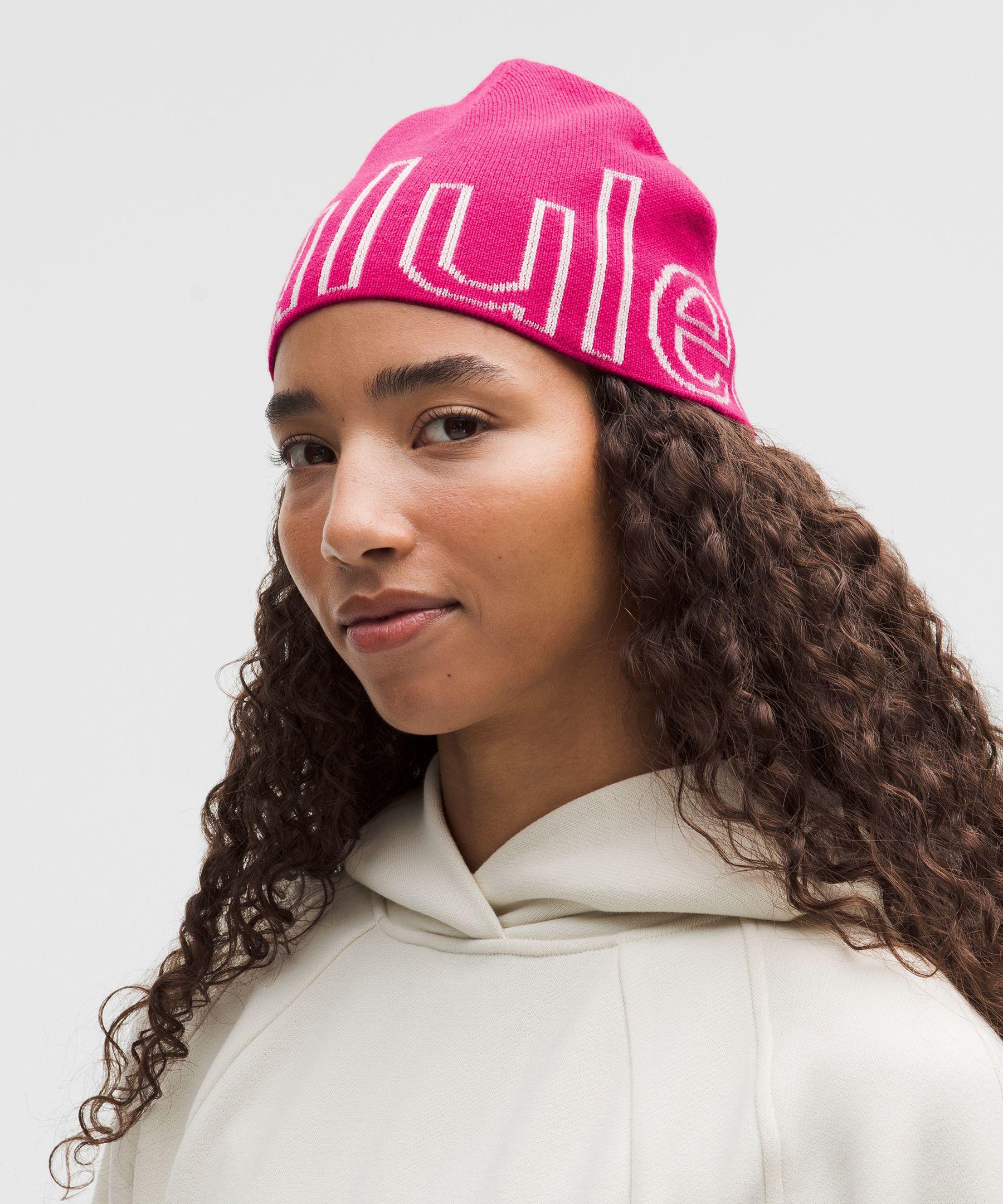 lululemon Wordmark Merino Wool Skull Beanie in Pink | Lyst display picture 1