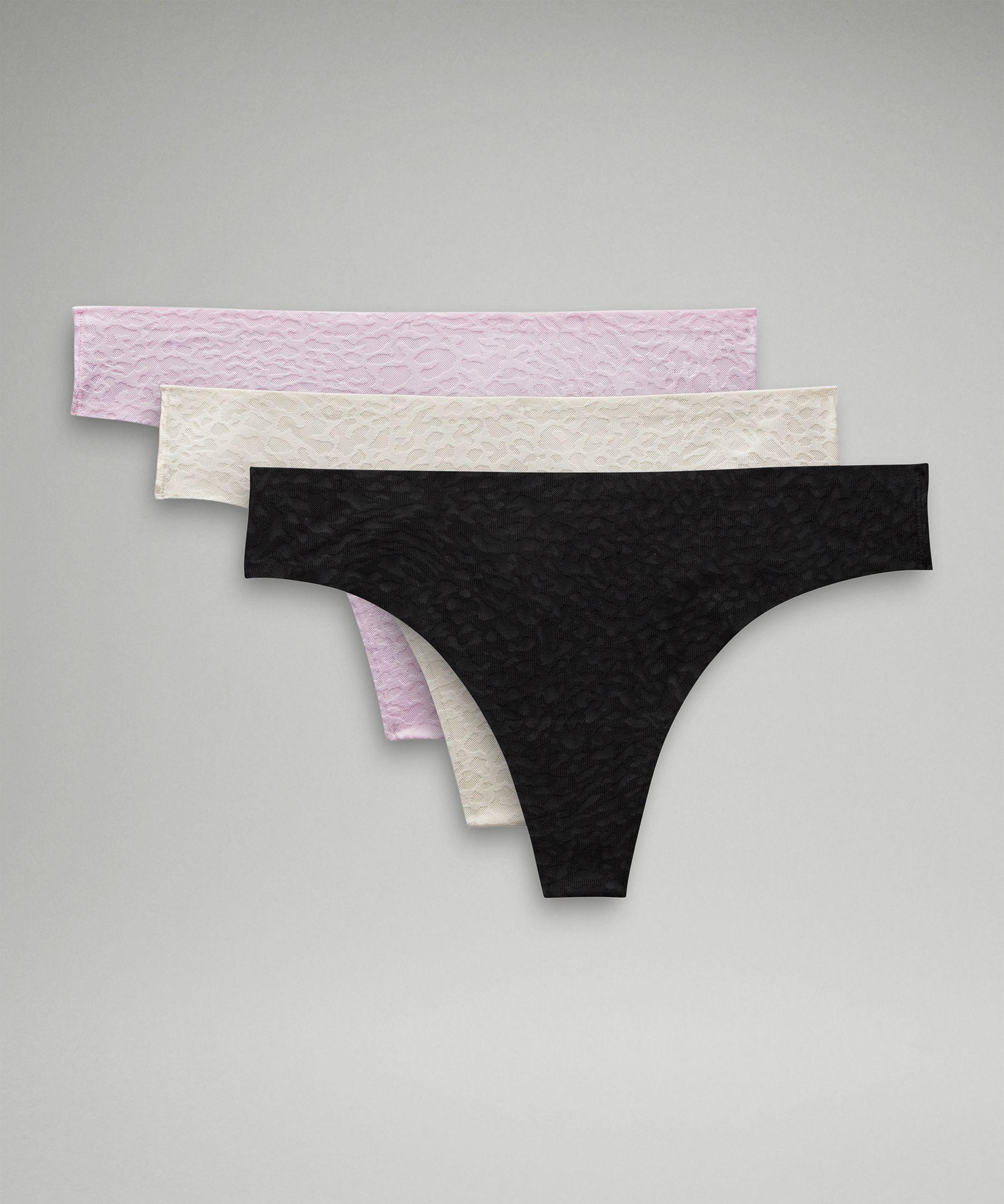 lululemon athletica Invisiwear Mid-rise Thong Underwear
