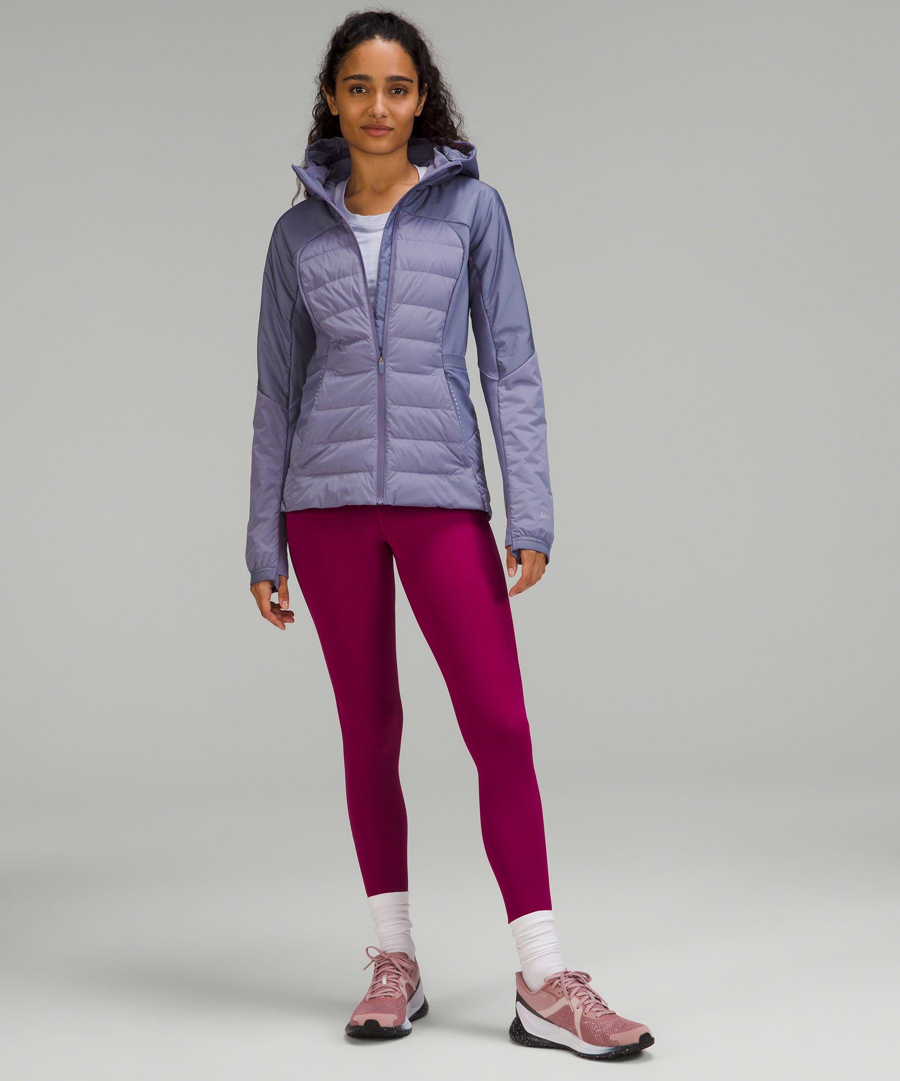 lululemon athletica Down For It All Jacket - Color Purple - Size 12