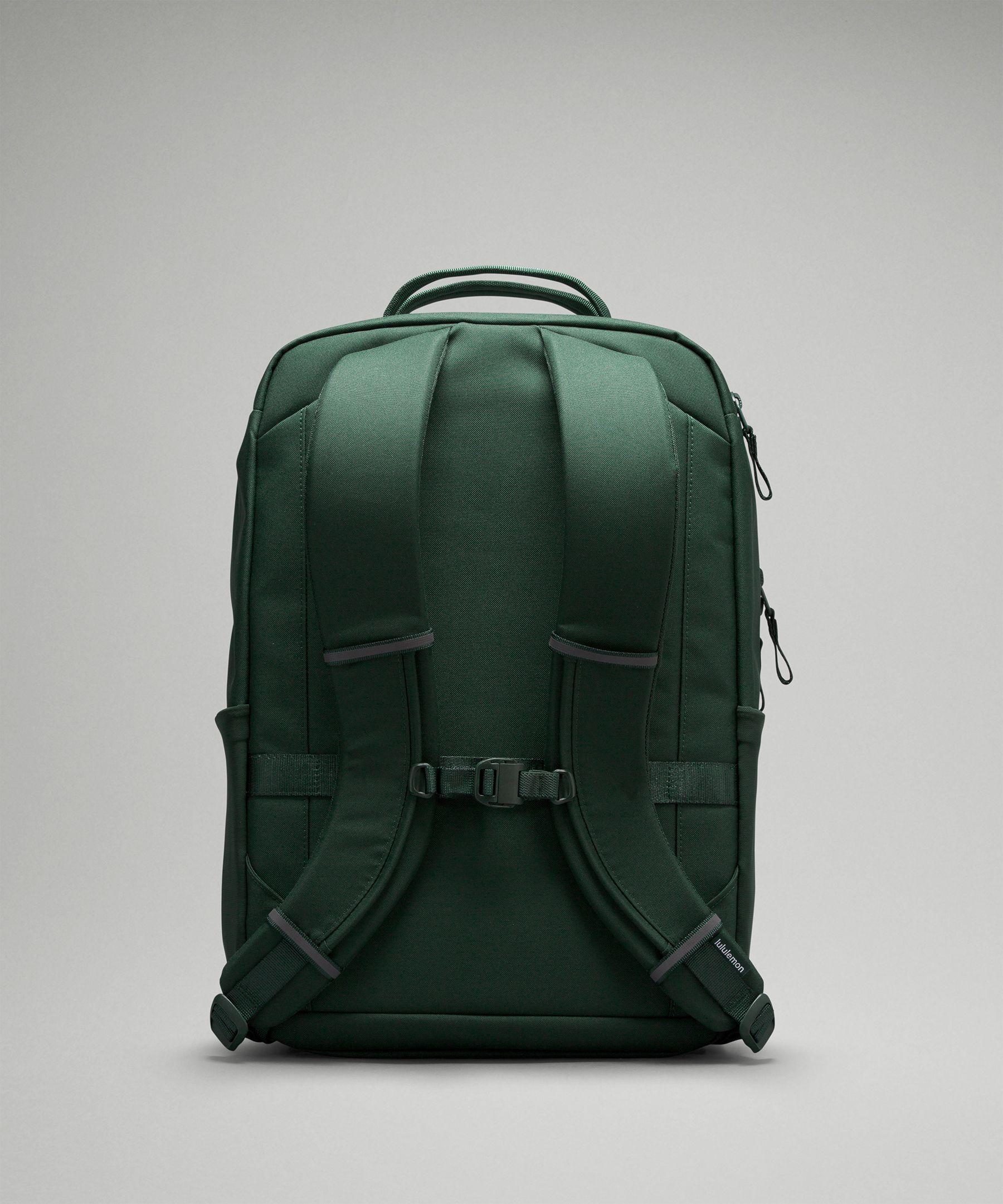 Lululemon Dark Green Draw String Backpack Lululemon Everyday Backpack 2.0 23l In Rainforest Green  main image 4