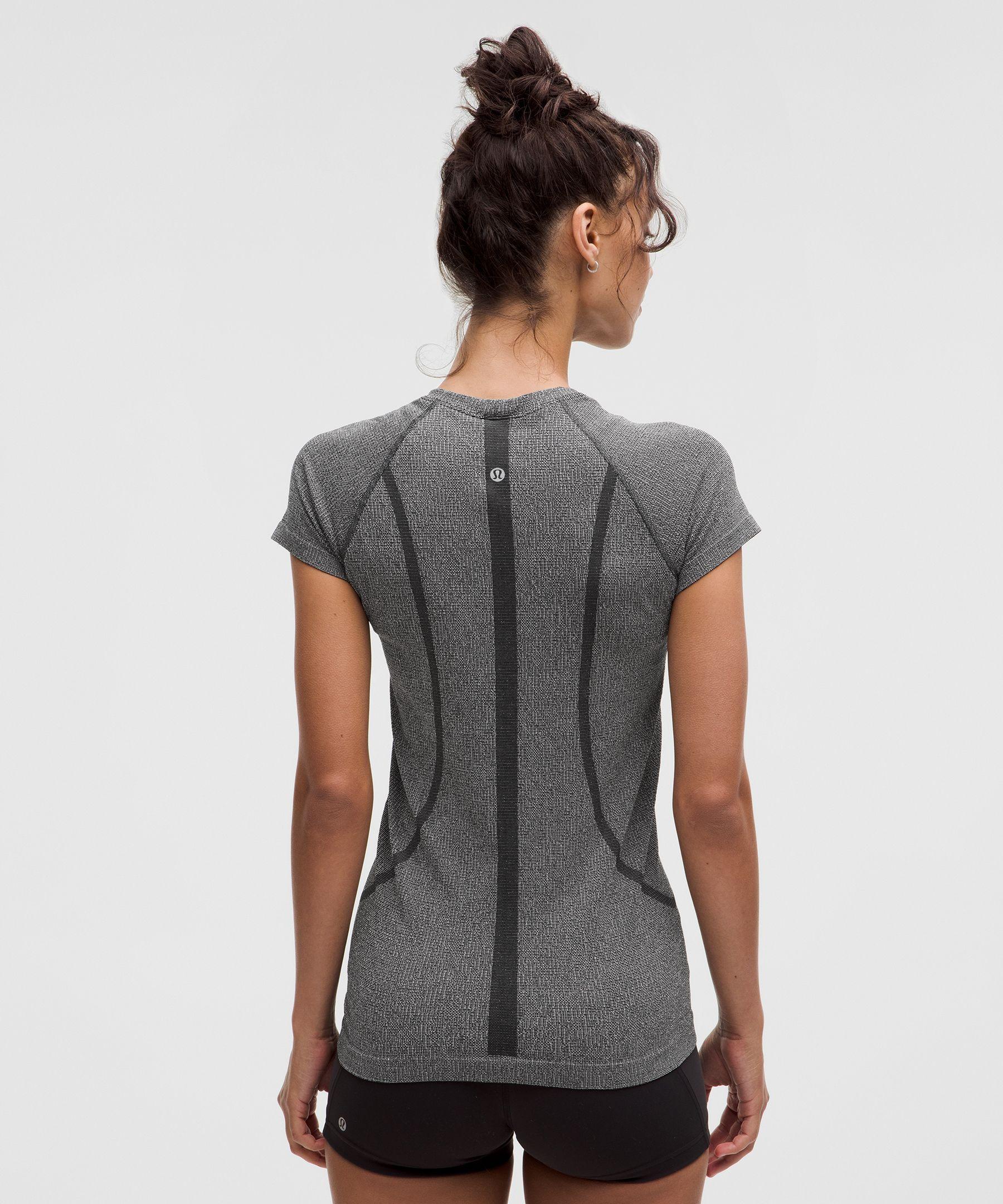 lululemon Tシャツ Swiftly Tech 半袖シャツ グレー M Lululemon Swiftly Tech Short Sleeve 2.0 *City - Vancouver