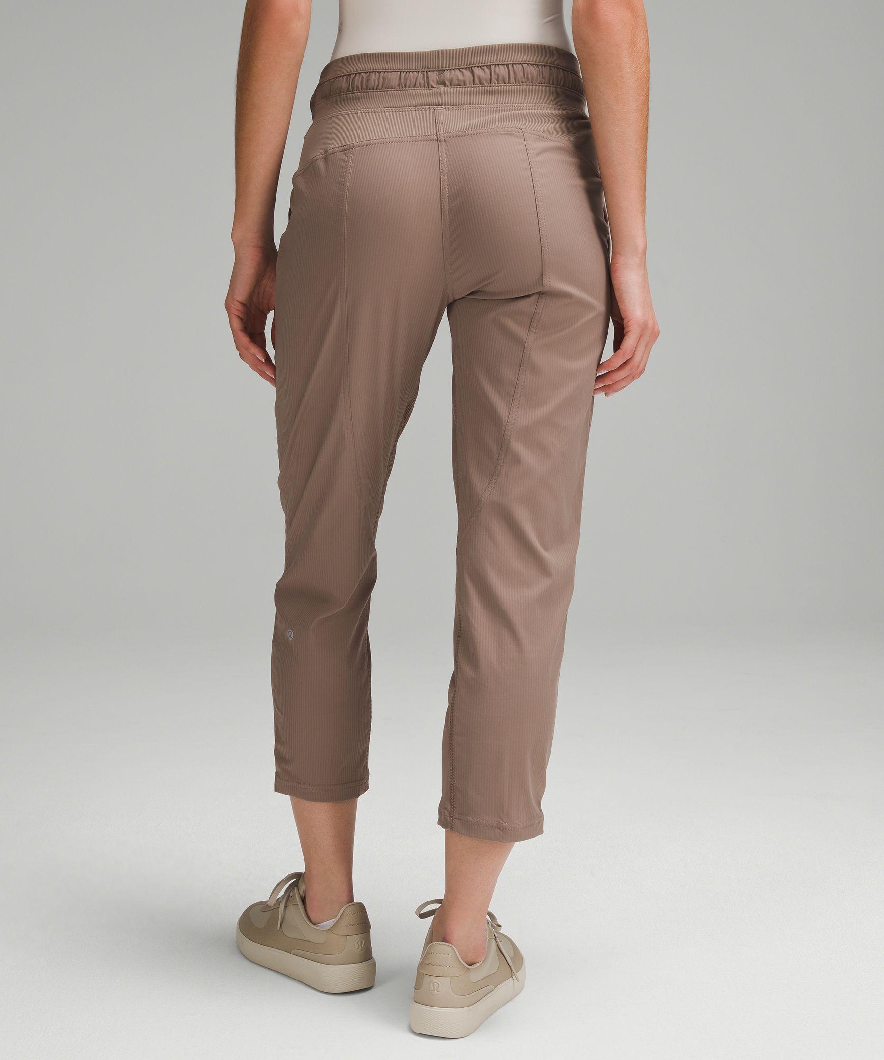 lululemon Dance Studio Mid Rise Cropped Pants Size 4 in Natural Lyst
