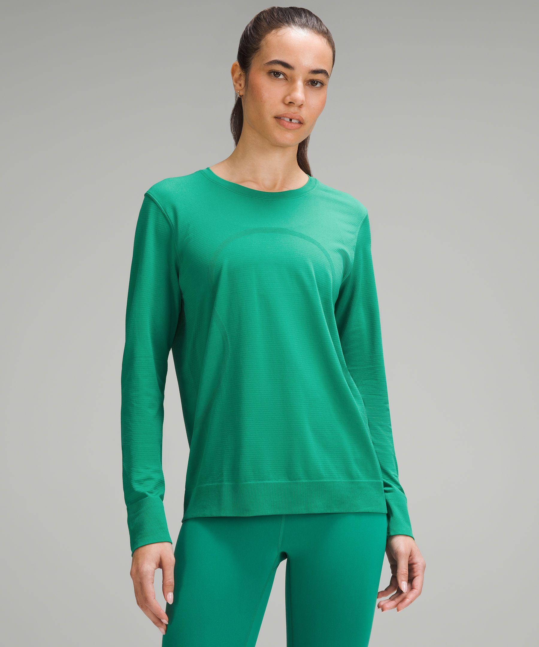 lululemon Swiftly Relaxed Long-sleeve Shirt in Green | Lyst