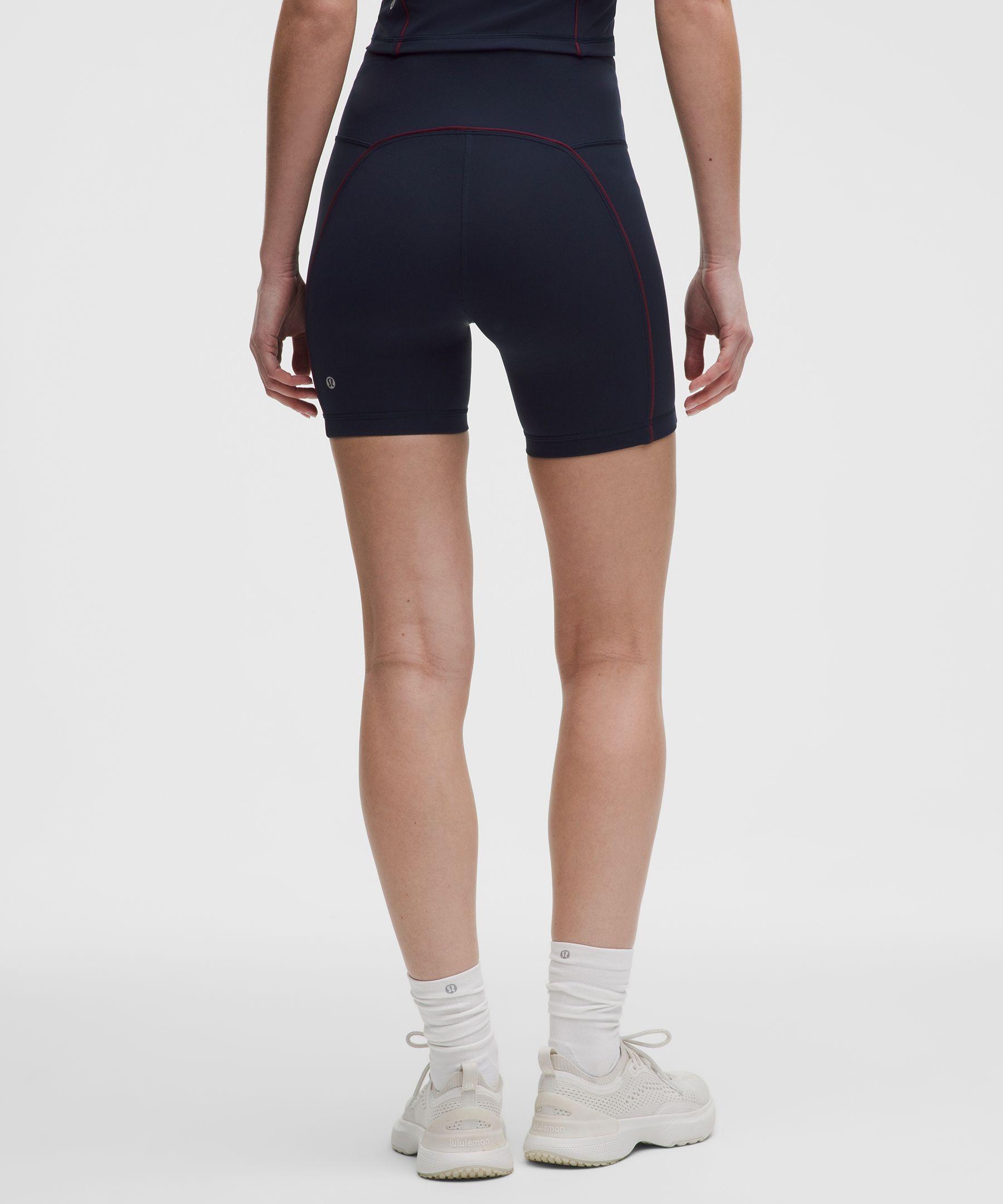 lululemon Wunder Train No-Line Piped High-Rise Short 6