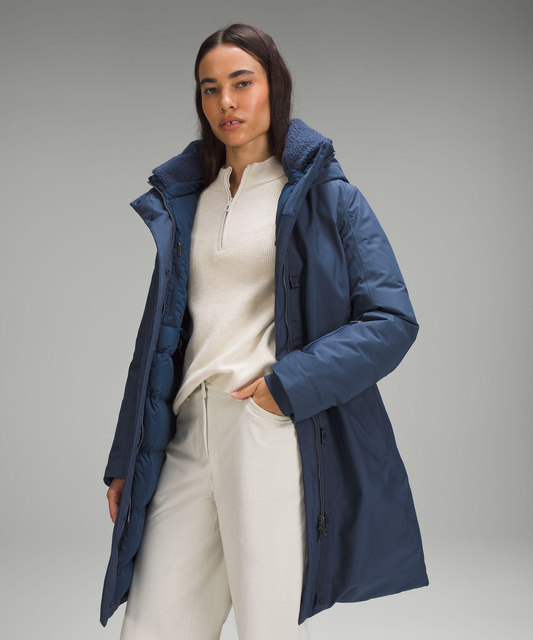 lululemon athletica Blue Puffer Coats & Jackets for Women