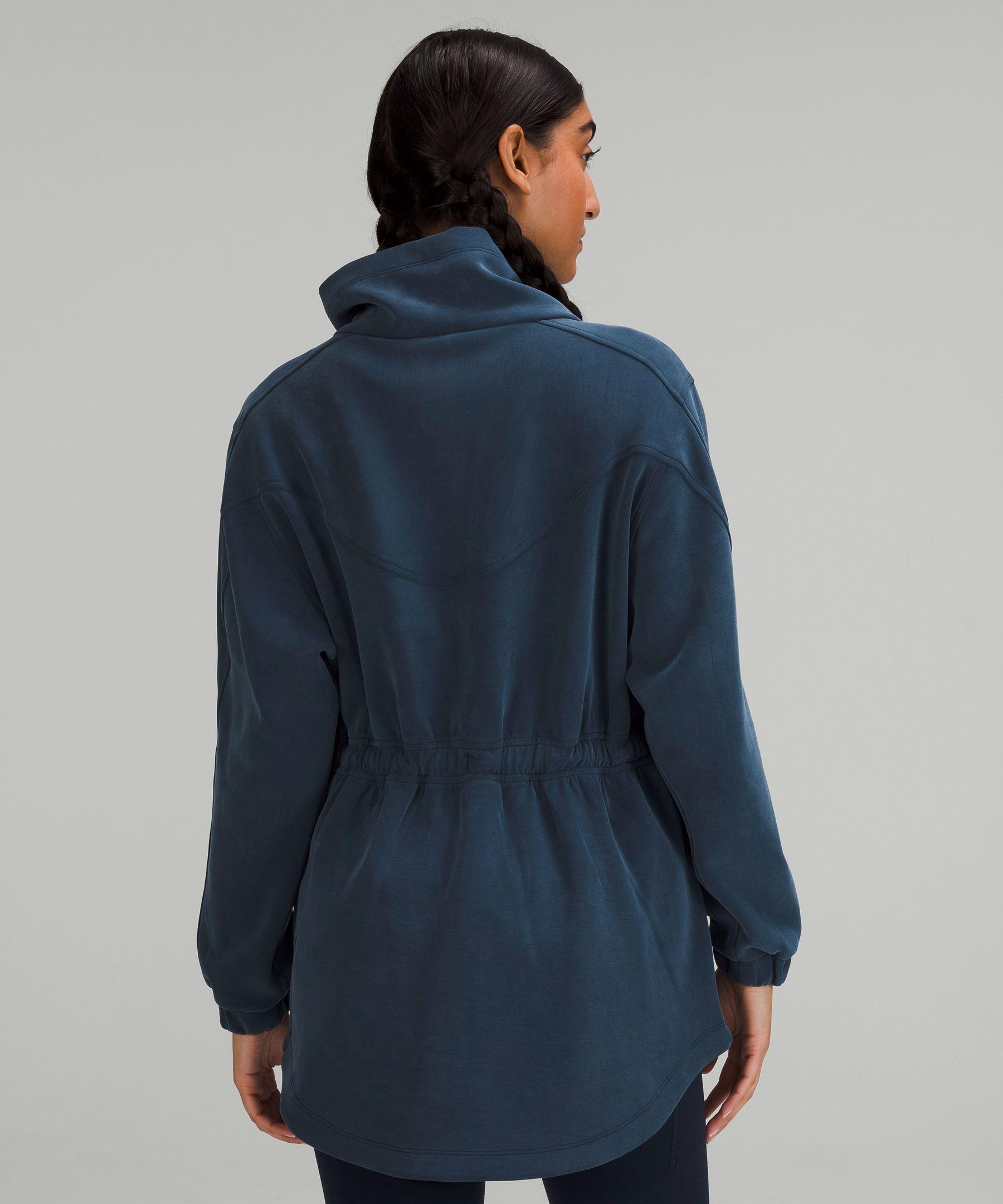 lululemon Softstreme Cinch-waist Jacket in Blue | Lyst