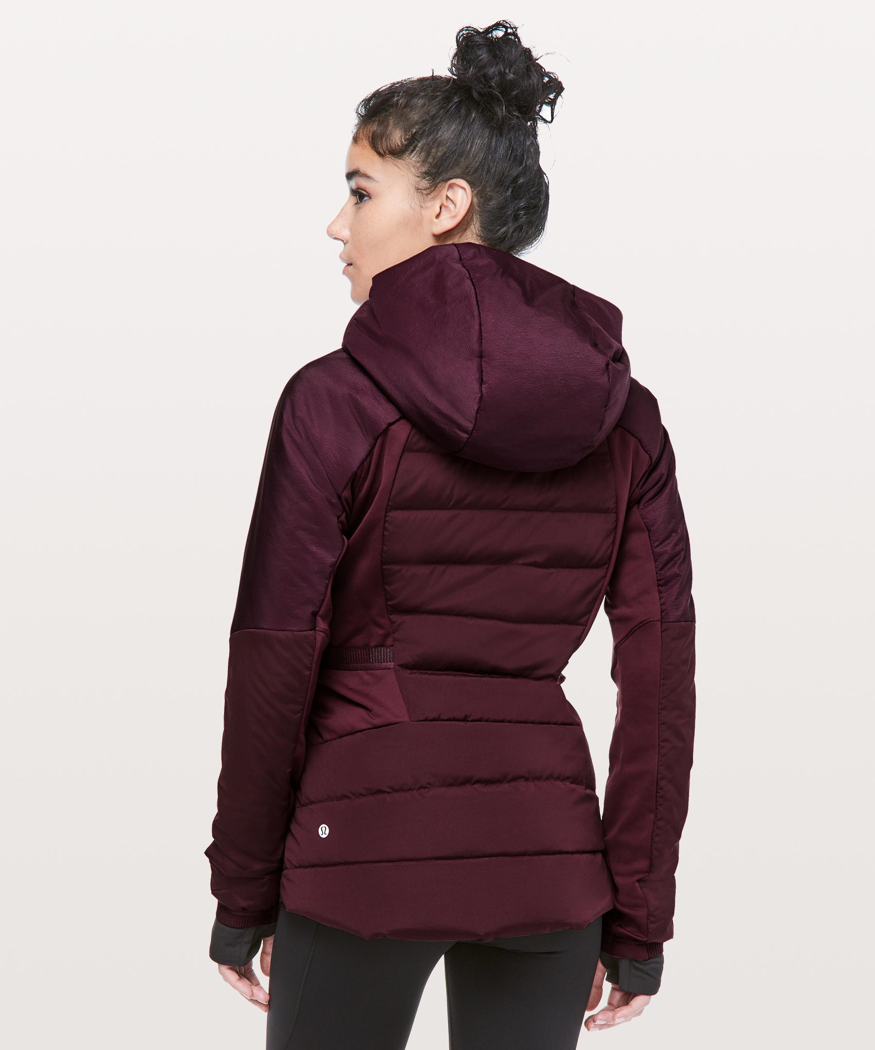 down for it all lululemon jacket
