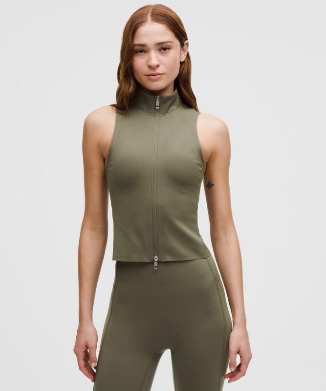 【lululemon×Erewhon】サンタモニカ ジップフロントタンクトップ lululemon – Santa Monica Zip-Front Tank Top Erewhon – – in Green
