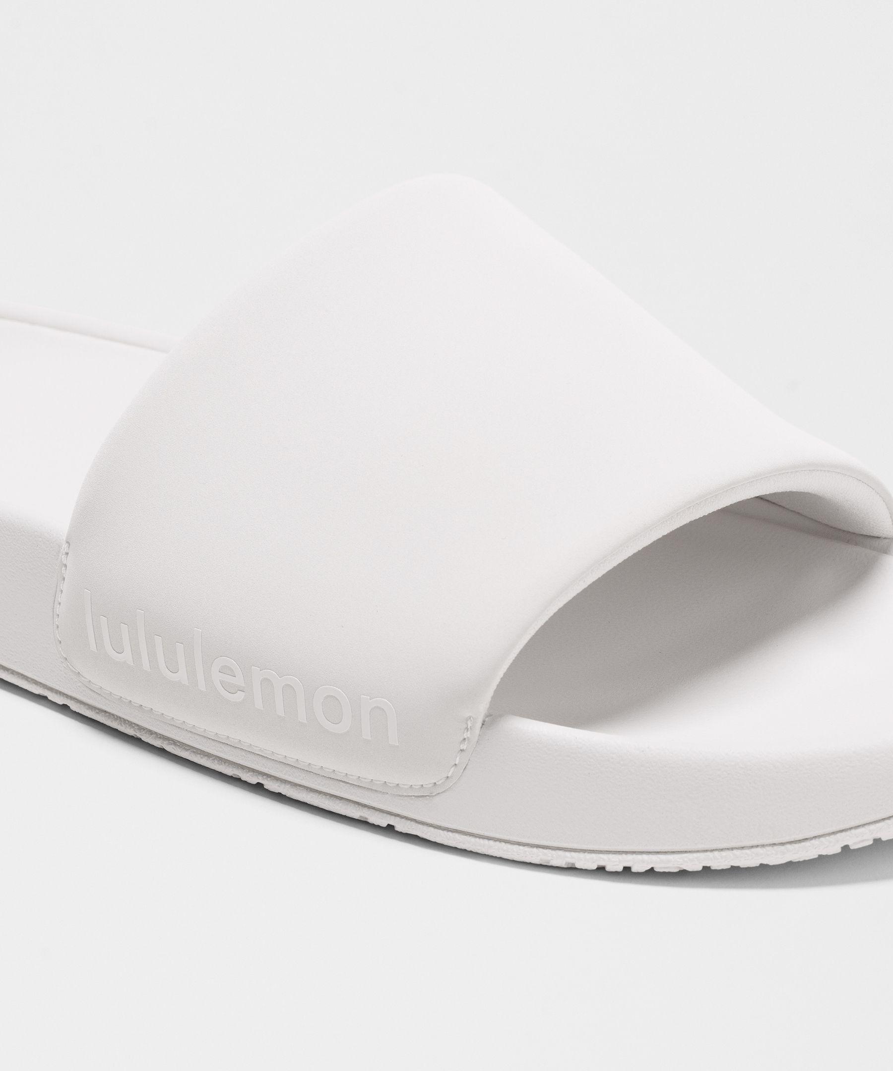 White Lululemon slides men lululemon Restfeel Slide in White for Men | Lyst main image 4