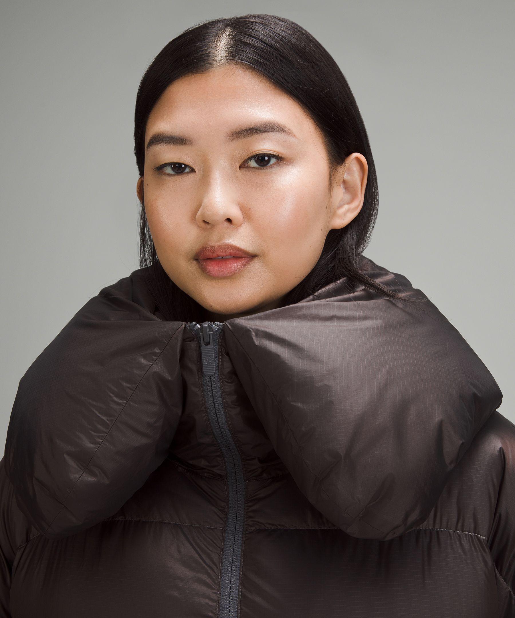 lululemon Down filled Long Puffer Jacket in Black Lyst
