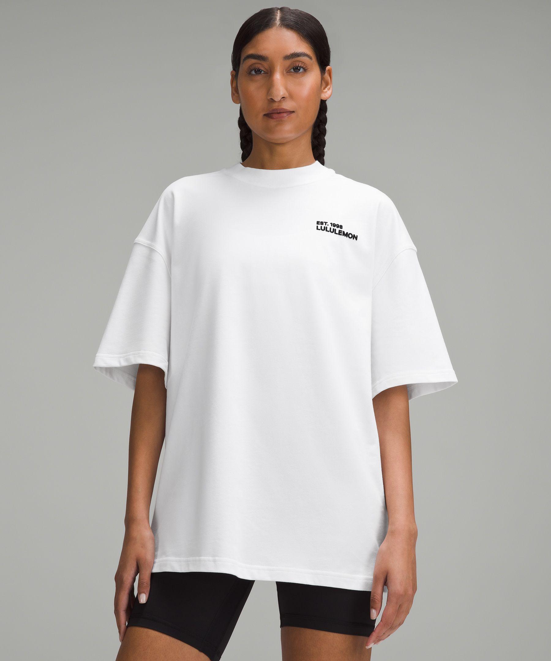 lululemon Brushed Heavyweight Cotton Crewneck T-shirt in lululemon Brushed Heavyweight Cotton Crewneck T-shirt in