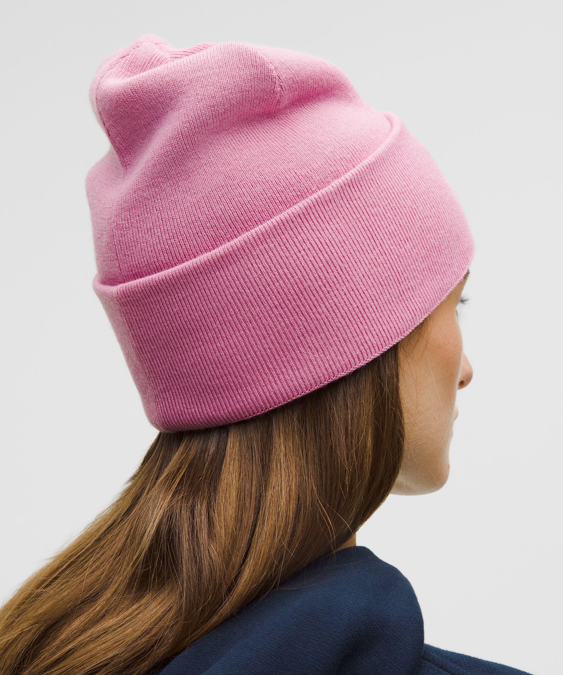 Lululemon Warm Revelation Beanie Pink L/XL lululemon – Warm Revelation Beanie Hat Wordmark – in Pink | Lyst main image 2