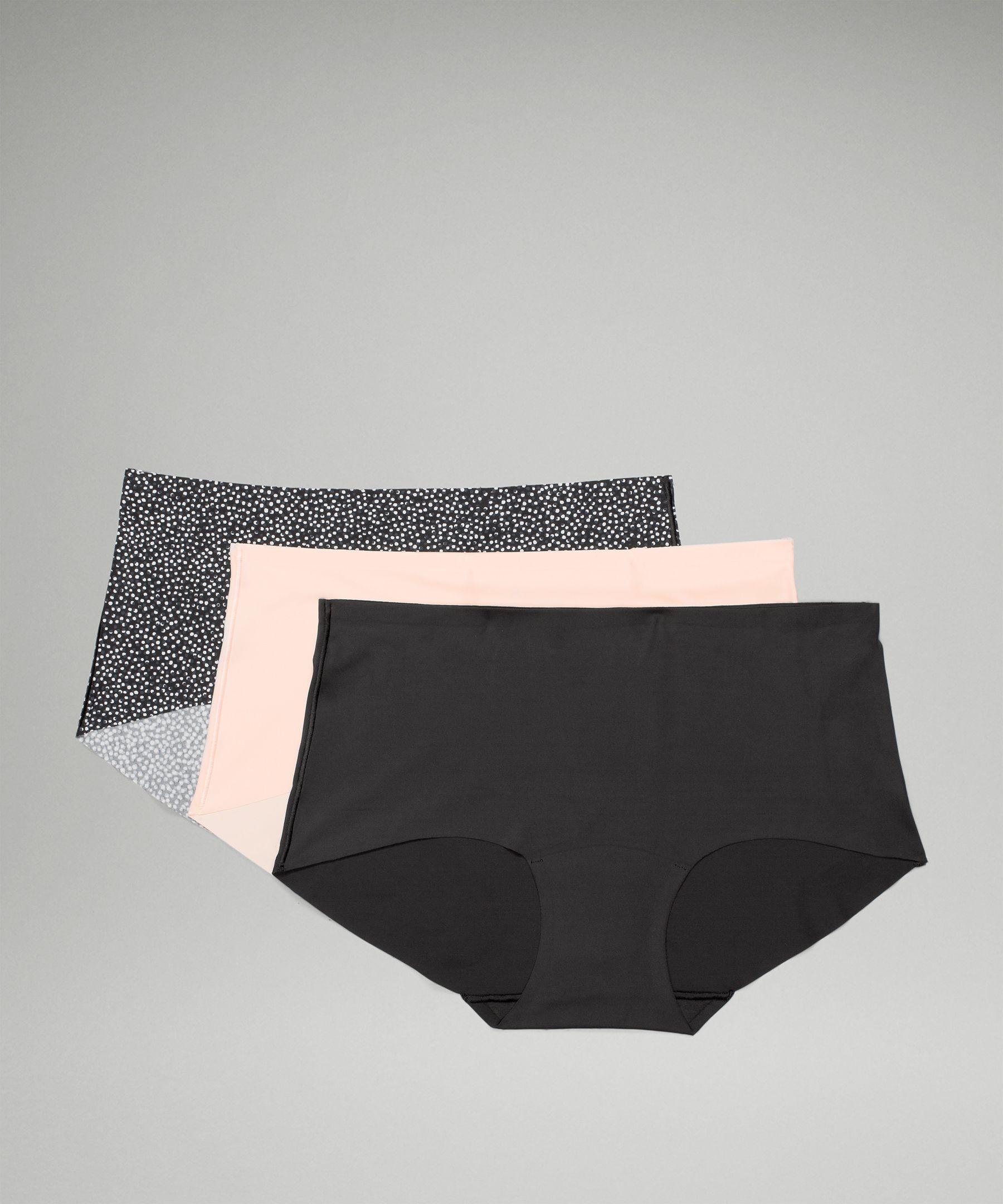 lululemon athletica Invisiwear Mid-rise Boyshort Underwear 3 Pack