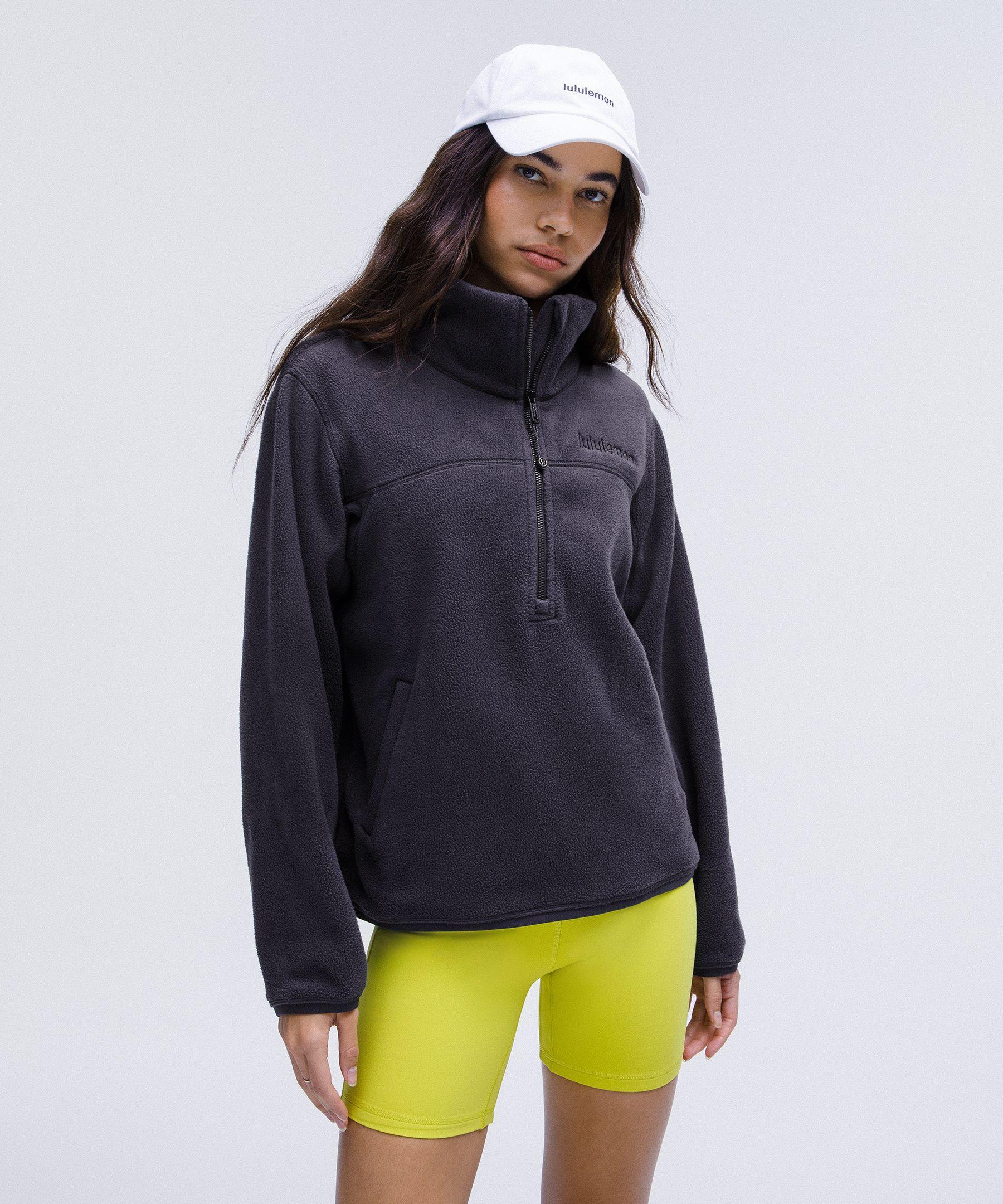 lululemon Half-Zip Fleece Pullover in Blue Lyst