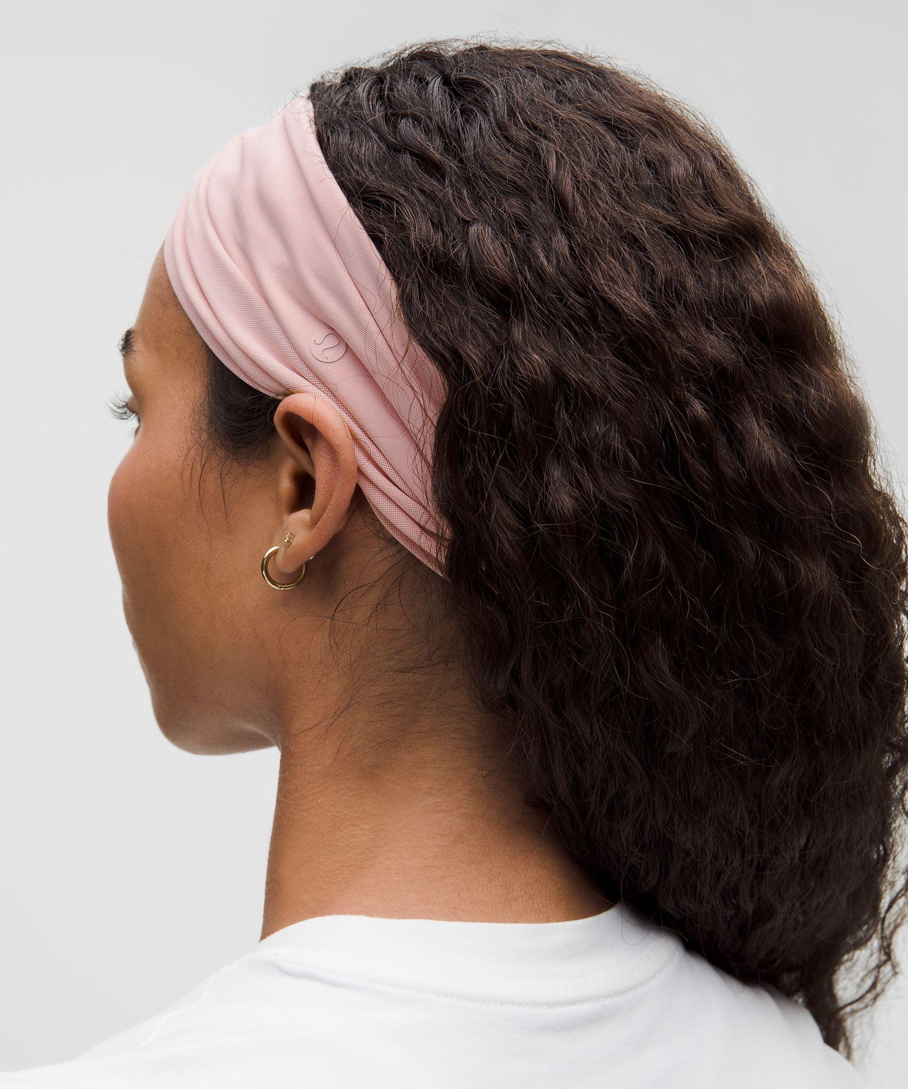 Lululemon Athletica Pink and Black Hairband Lululemon Pink Headband Set 3 Pieces | Mercari main image 2