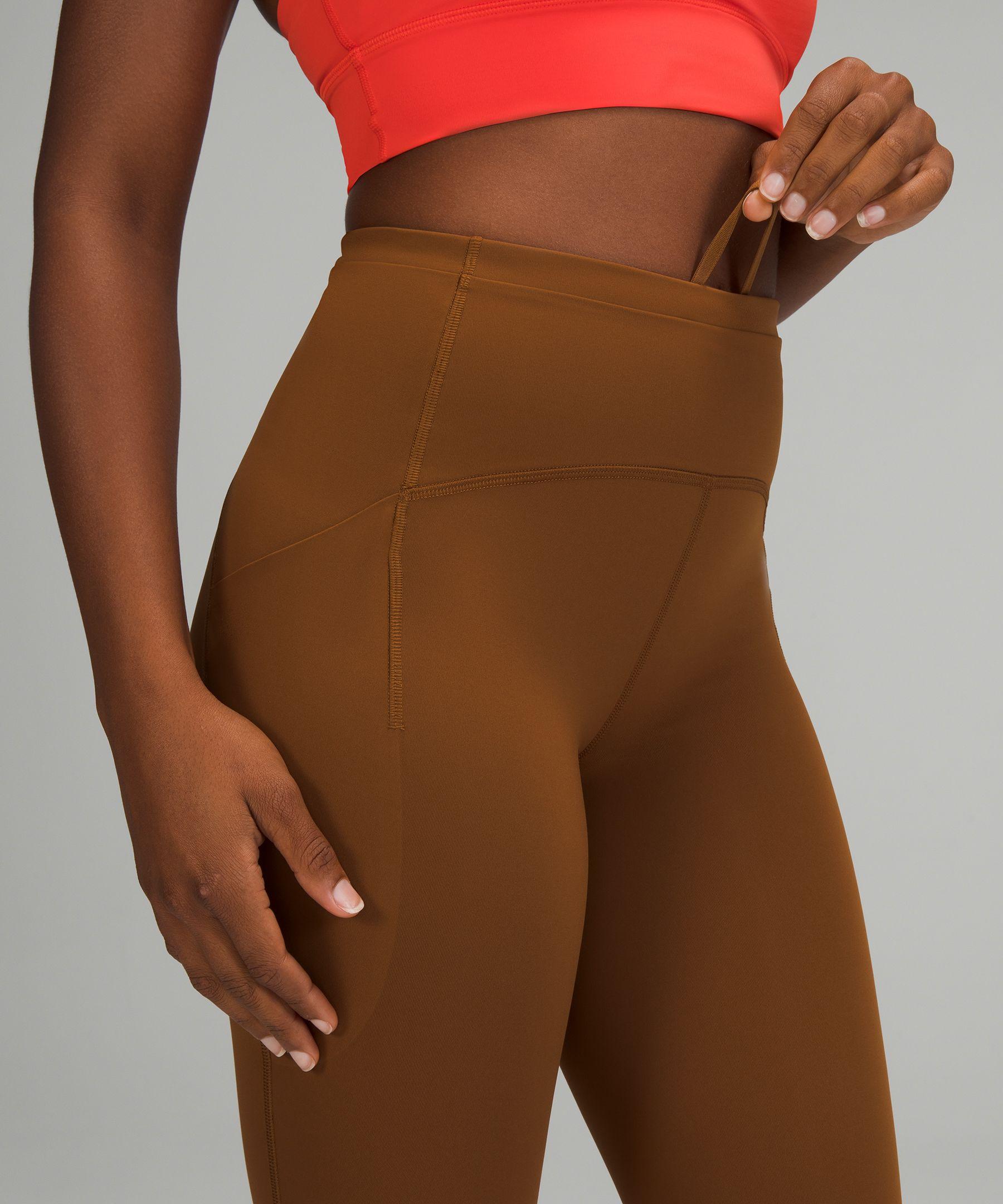 lululemon athletica Swift Speed High-rise Tights 28 in Brown