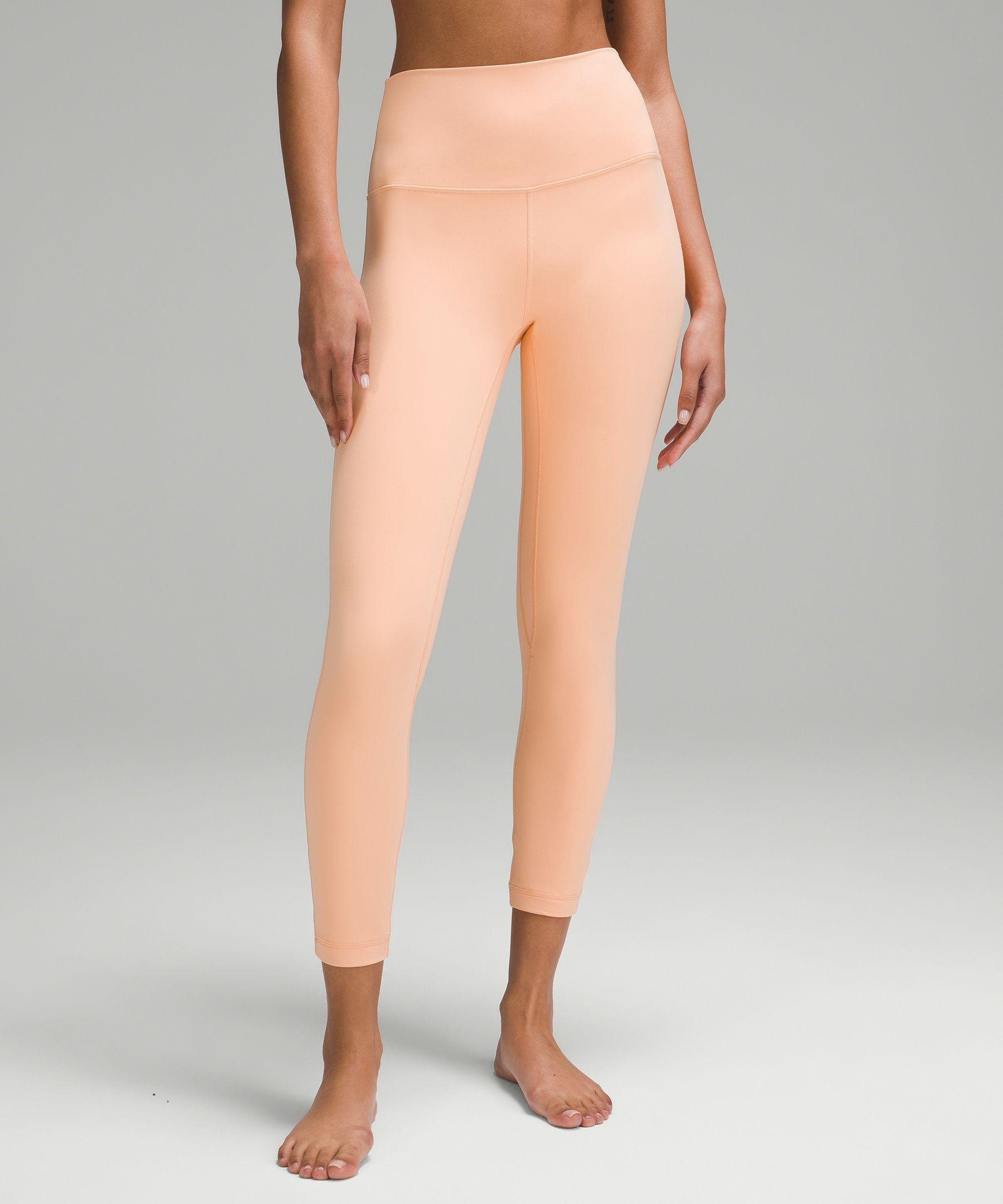 lululemon athletica Align High-rise Pants - 25 - Color Orange/pastel - Size  10 in Natural