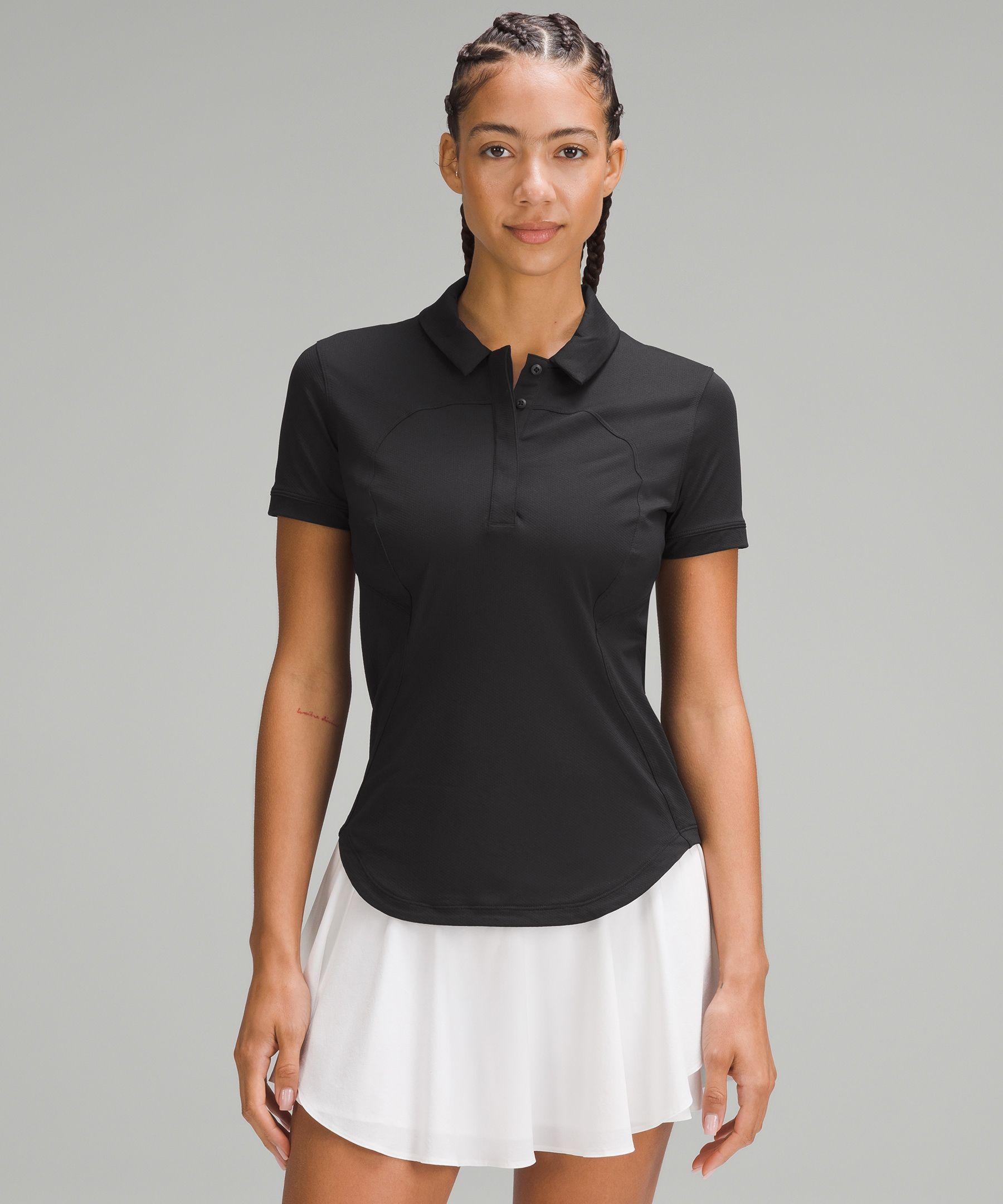 lululemon black polo
