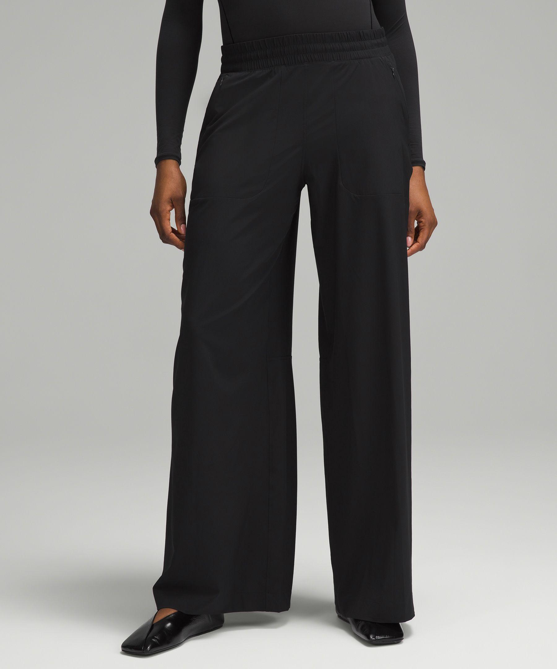 lululemon Swift Mid-Rise Wide-Leg Pant in Black Lyst UK