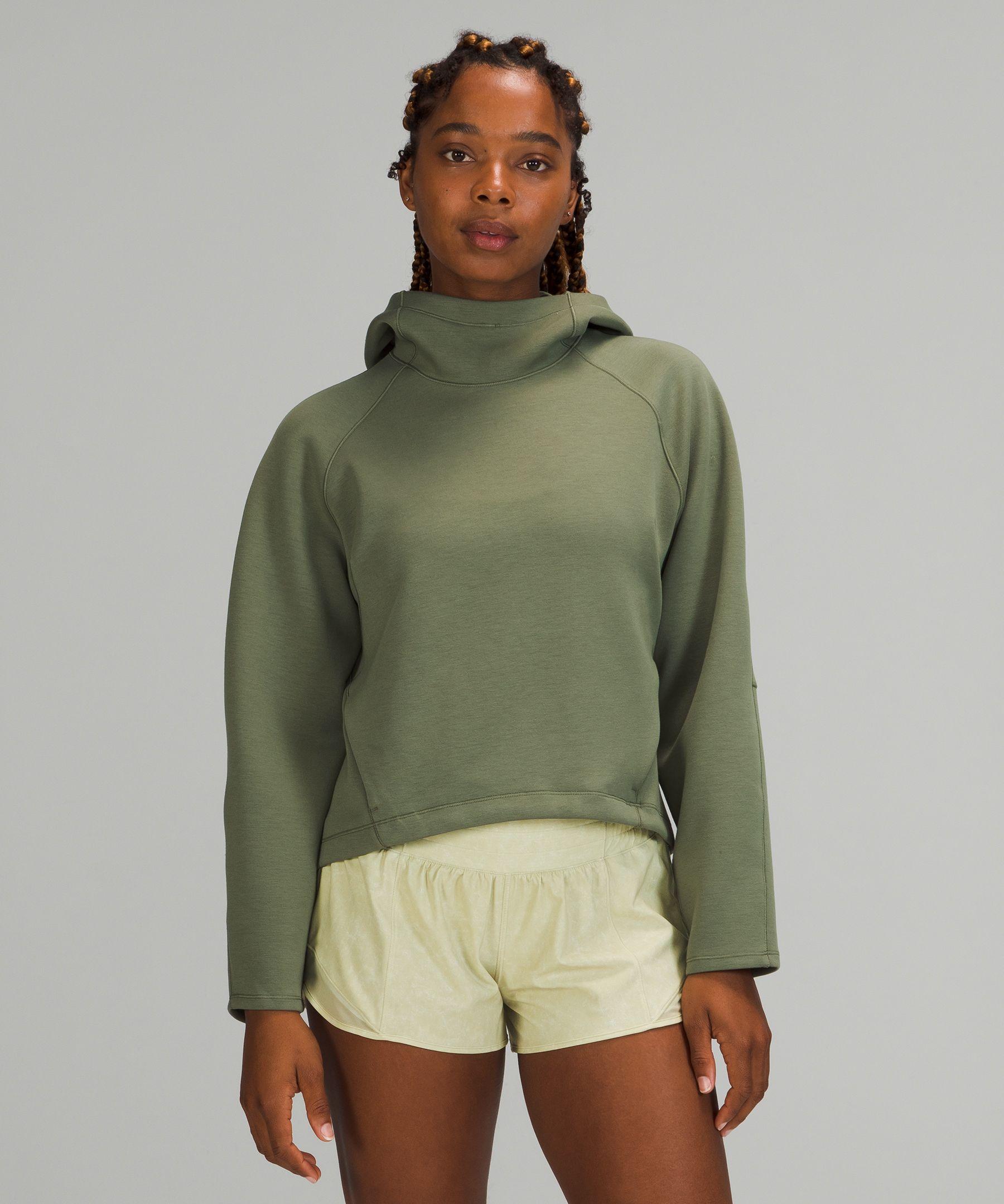 lululemon athletica Airwrap Modal Pullover Hoodie in Green | Lyst