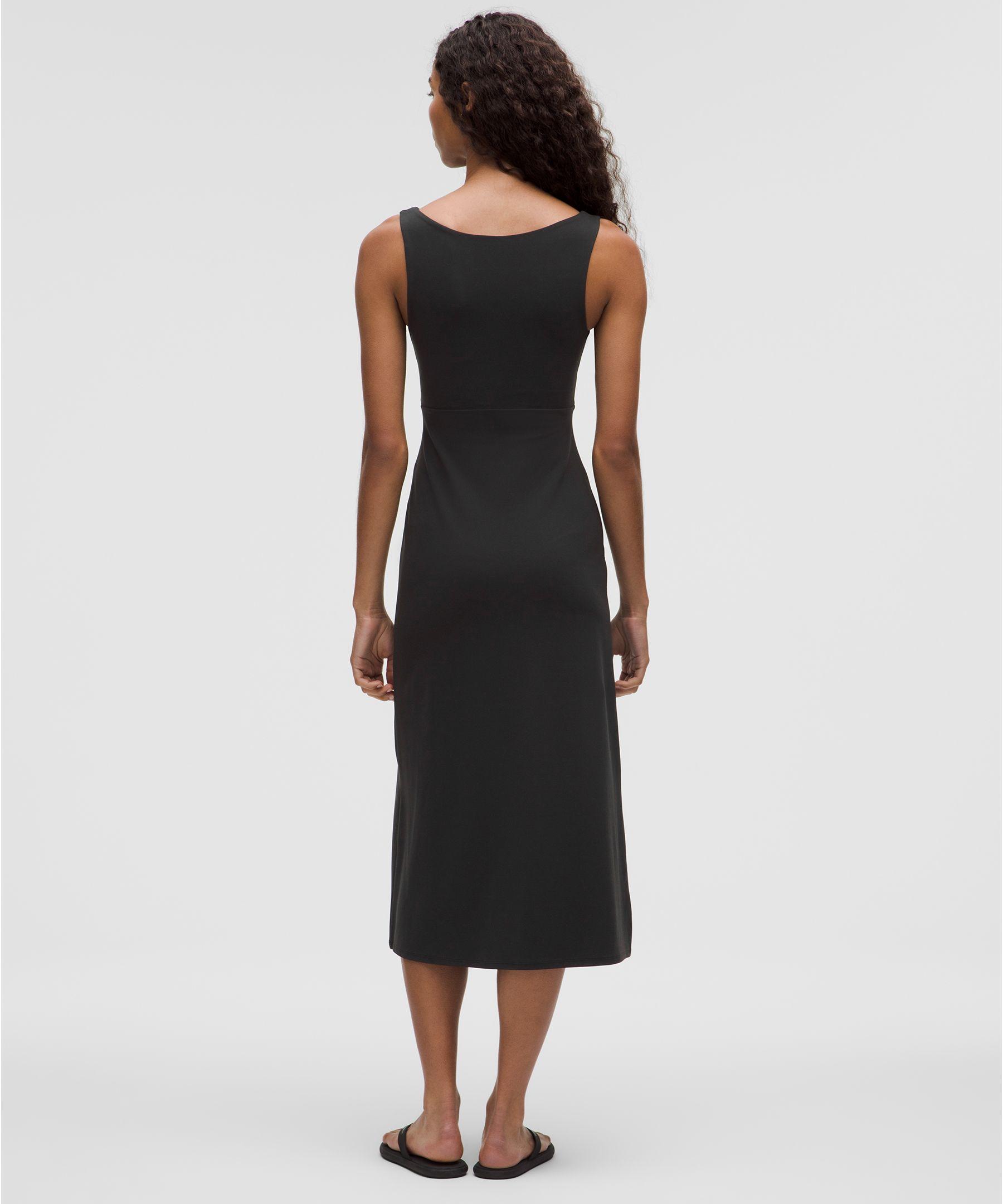 【lululemon】ソフト☆Nulu Twist-Front Midi Dress☆ワンピース lululemon Nulu Twist-Front Midi Dress in Black | Lyst
