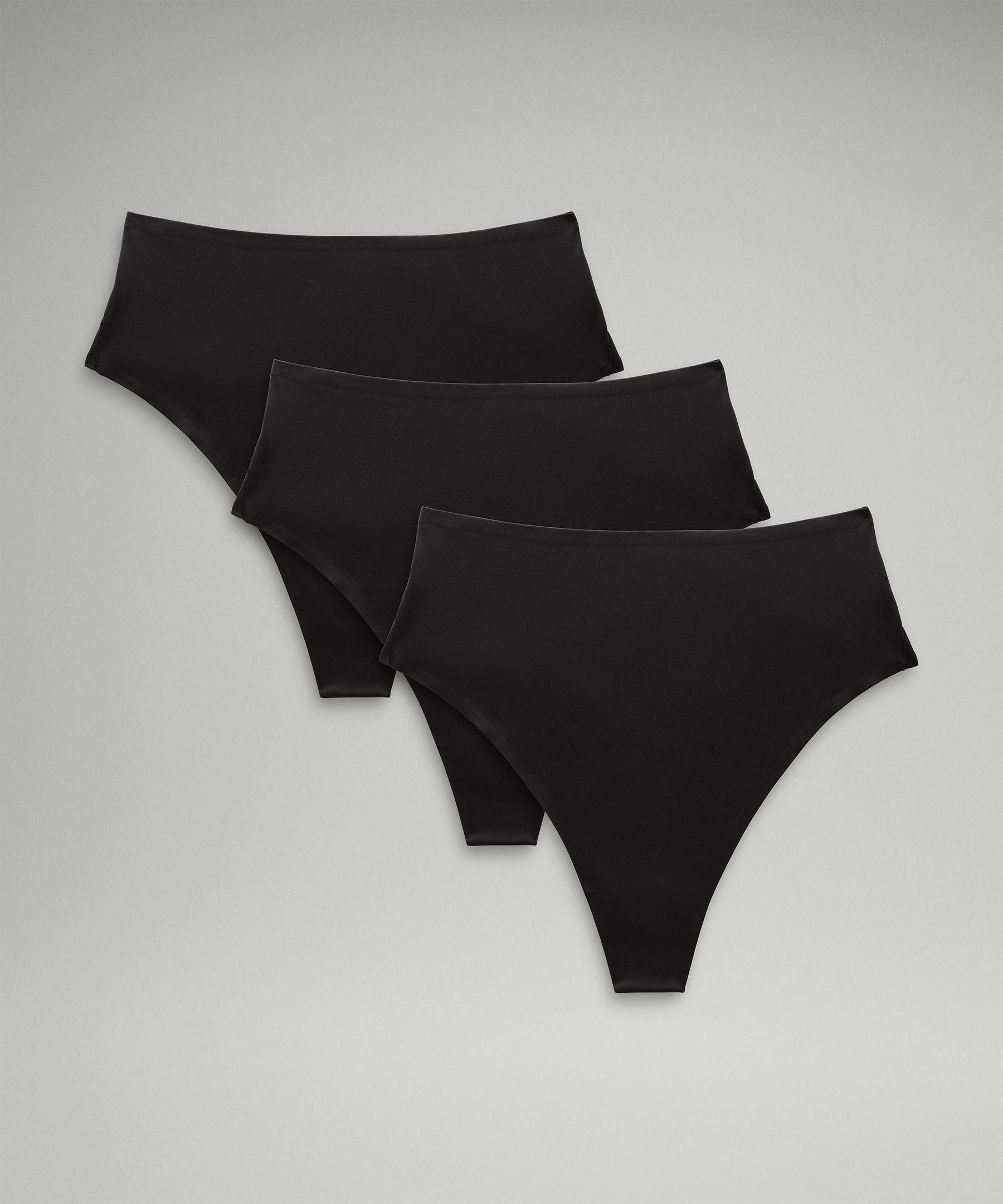 lululemon athletica Wundermost Ultra-soft Nulu High-waist Thong Underwear 3  Pack in Black