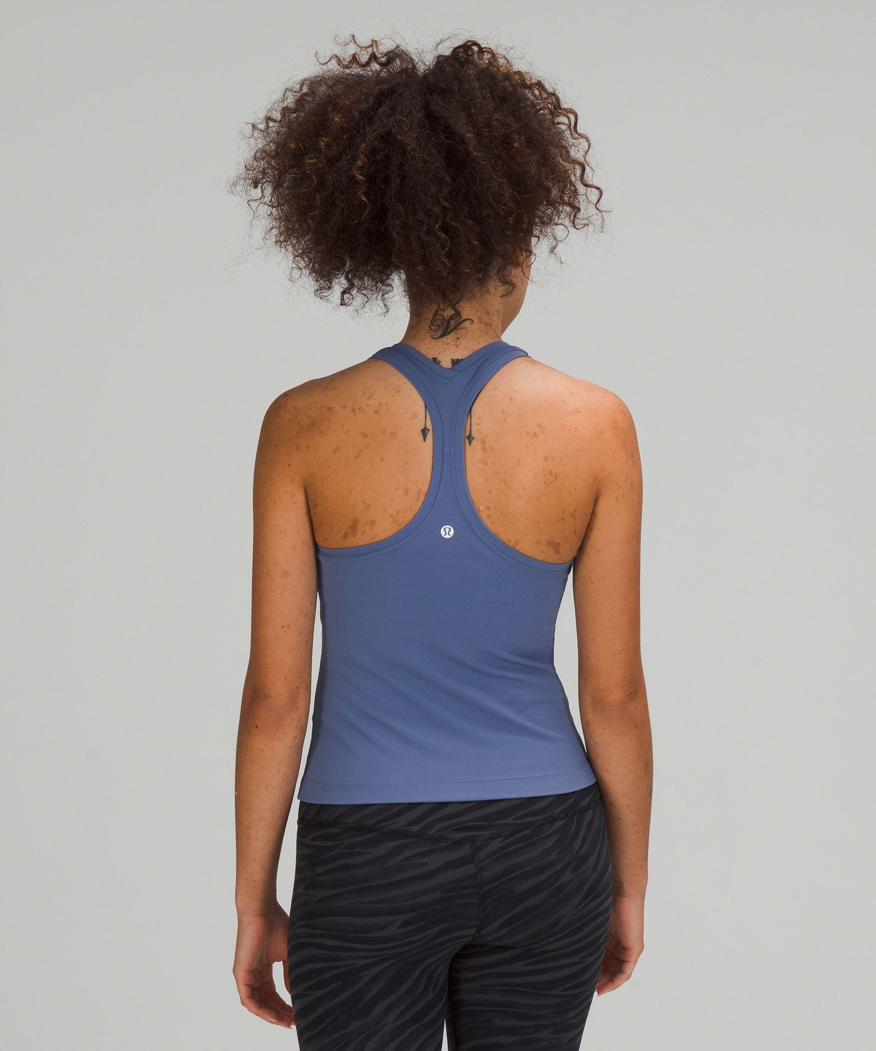 lululemon athletica Cool Racerback Short Tank Top Nulu in Blue | Lyst