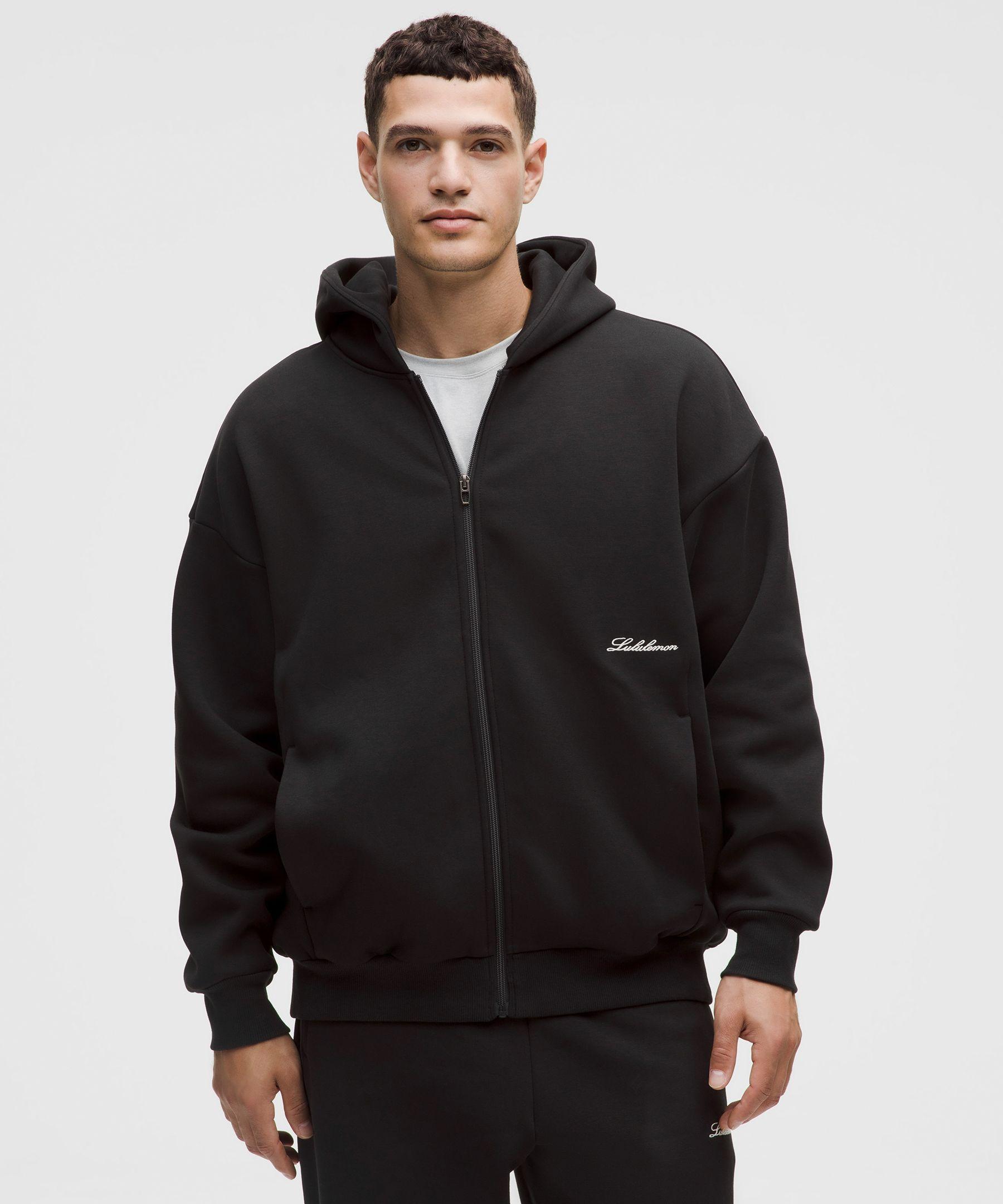 lululemon Big Cozy Full-Zip Hoodie in Black for Men | Lyst