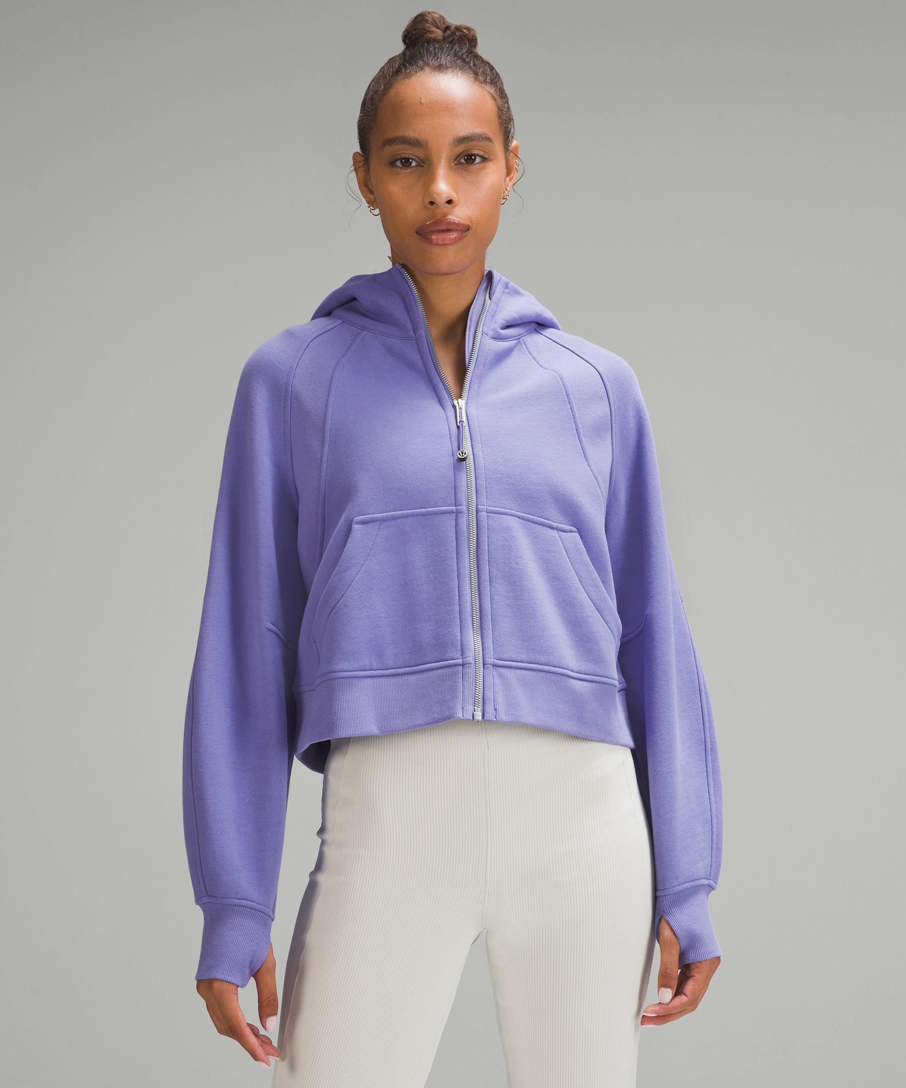 lululemon athletica Scuba Oversized Half-zip Hoodie in Purple