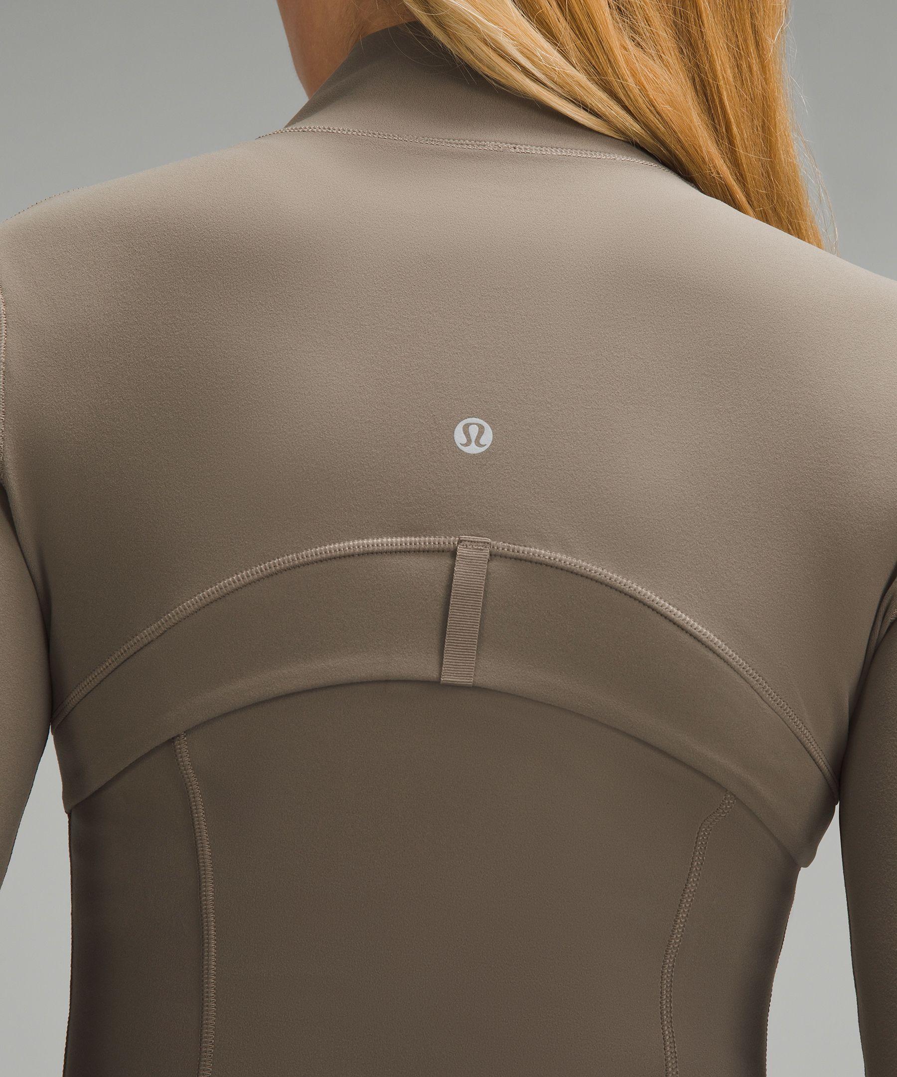 Lululemon Defineジャケットリブnulu ブラウン クロップ Define ジャケット *リブNulu | ジャケット&アウター