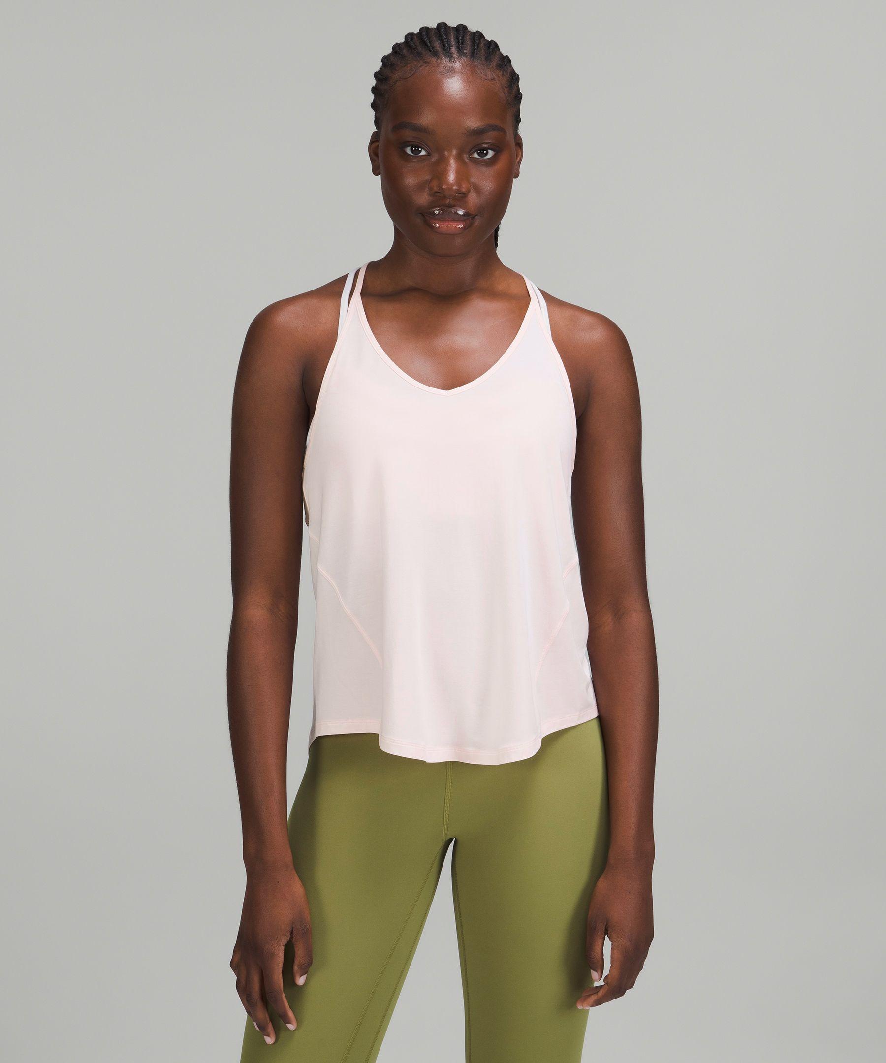 Lululemon athletica Ribbed Nulu Asymmetrical Yoga Tank Top