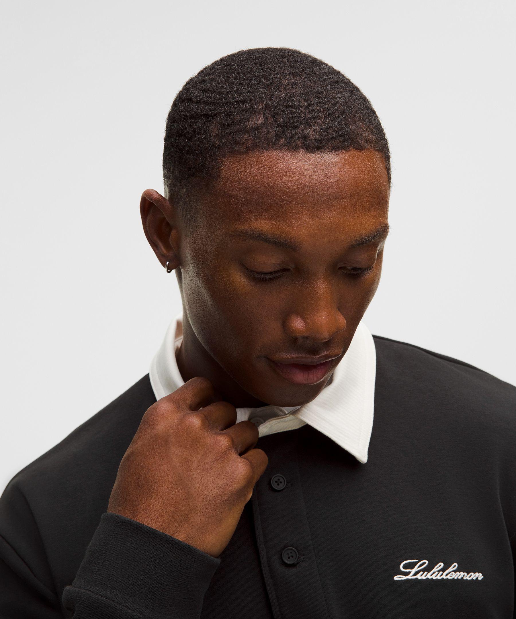 lululemon Long-Sleeve Rugby Shirt in Black for Men | Lyst lululemon Long-Sleeve Rugby Shirt in Black for Men | Lyst