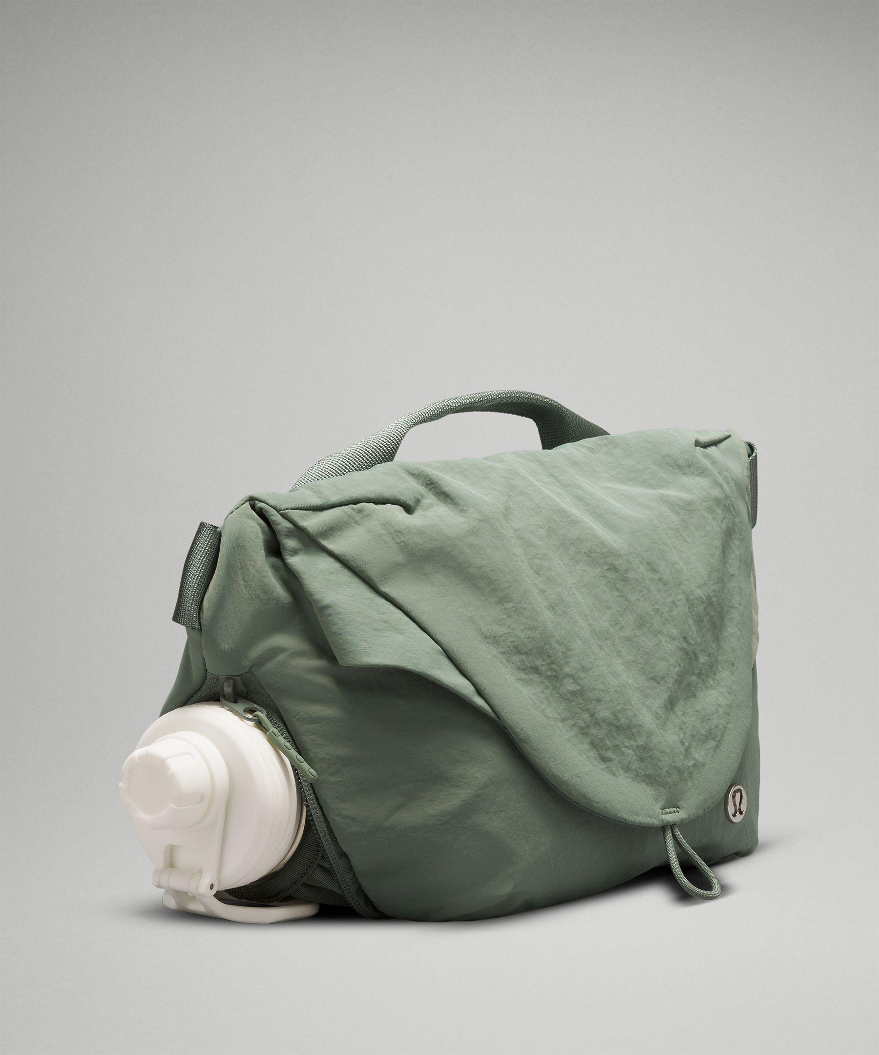 sherpa crossbody bag lululemon New LULULEMON Fleece Sherpa Crossbody Bucket Bag White Opal