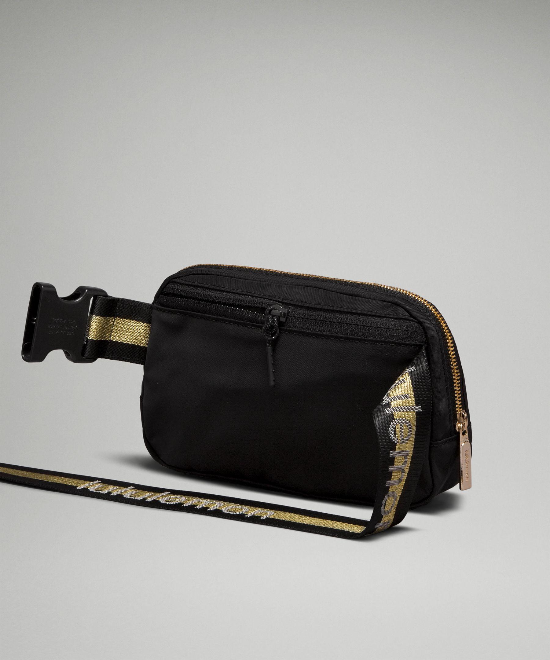 lululemon Everywhere Belt Bag 1l - Color Black/gold/white | Lyst