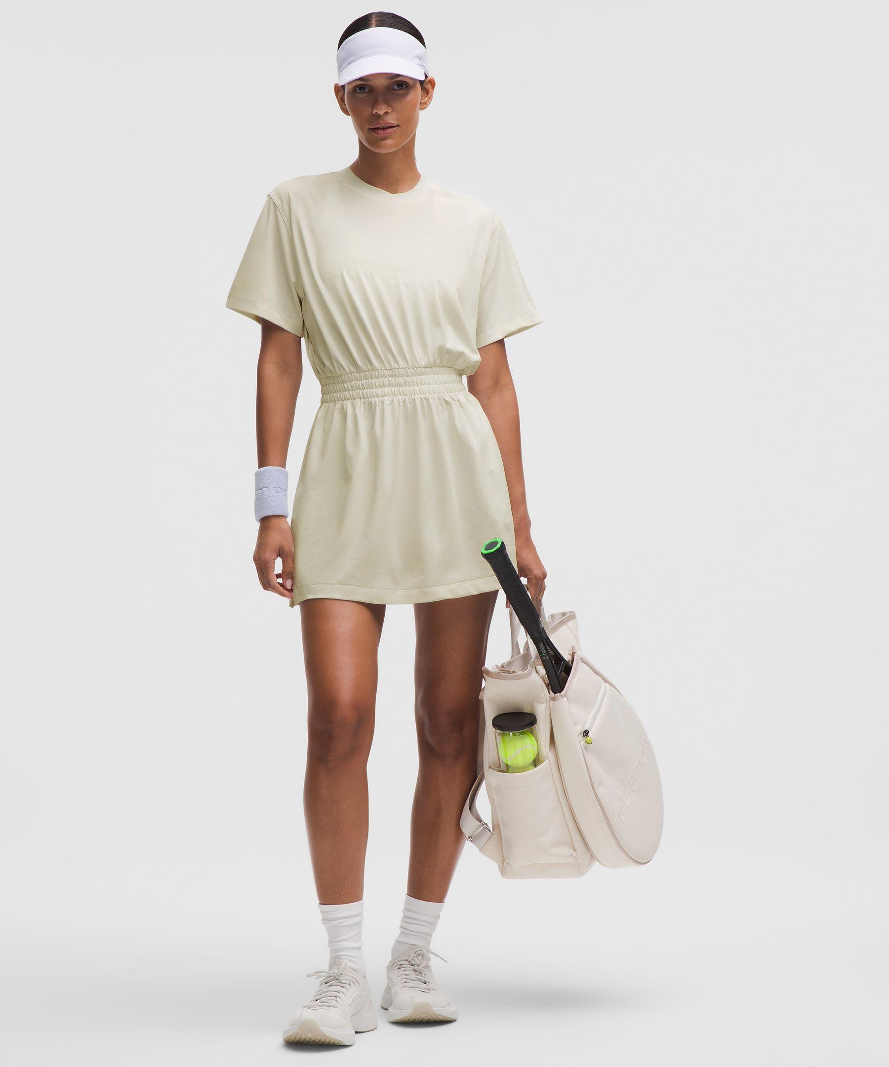 lululemon tee shirt dress Lululemon All Yours T-Shirt Dress *Softstreme - White Opal
